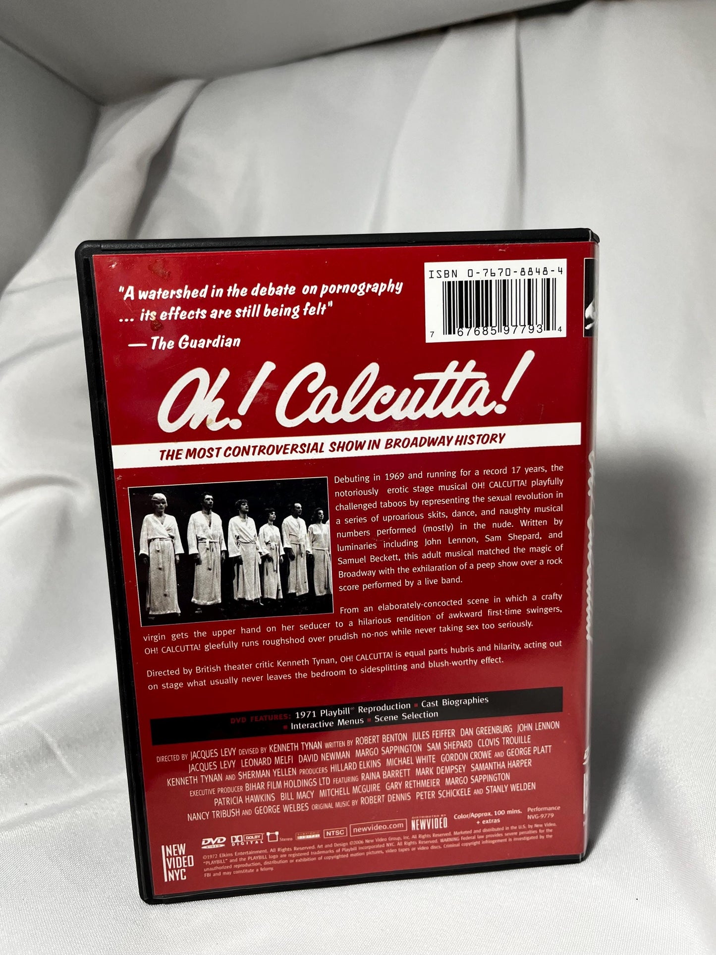 Vintage "Oh! Calcutta!" 1972 Broadway Musical DVD, Iconic Theater Performance, Collector's Edition, Musical Memorabilia