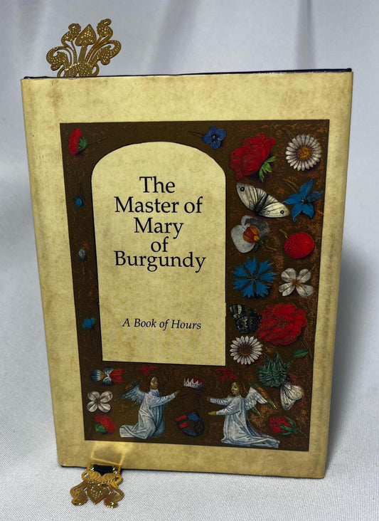 Master of Mary of Burgundy Book of Hours Introduction by JJG Lancaster 1970 Hardcover Jacket, 1400s Art