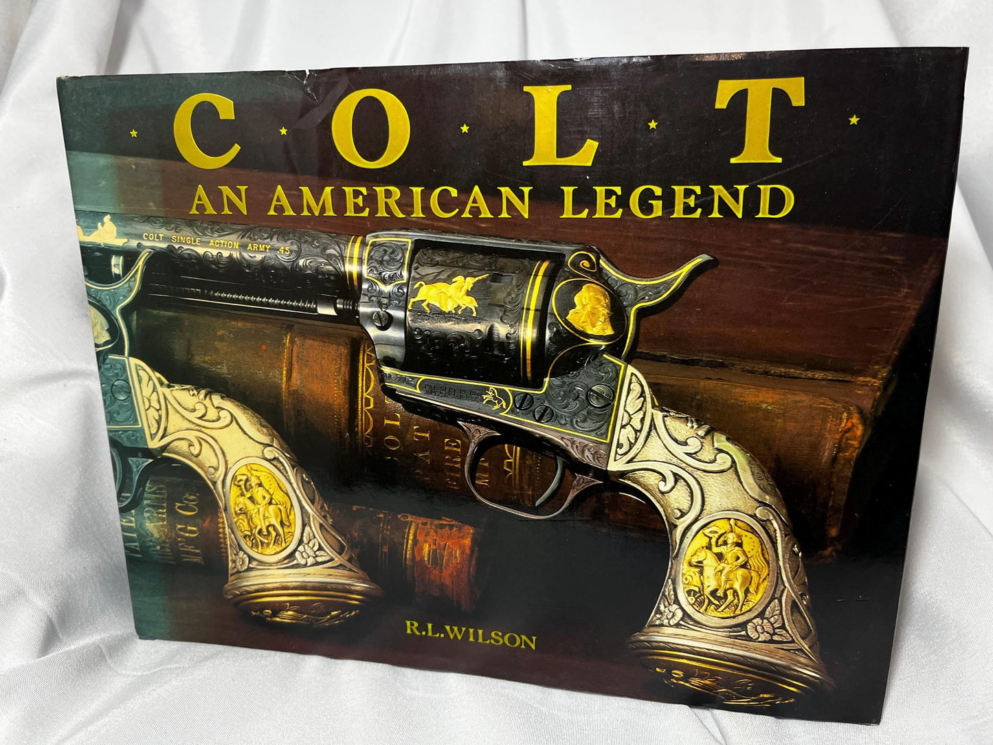 Colt: An American Legend Hardcover Coffee Table Book, R.L. Wilson 1985 Publication, Firearms History, Guns Collector Gift