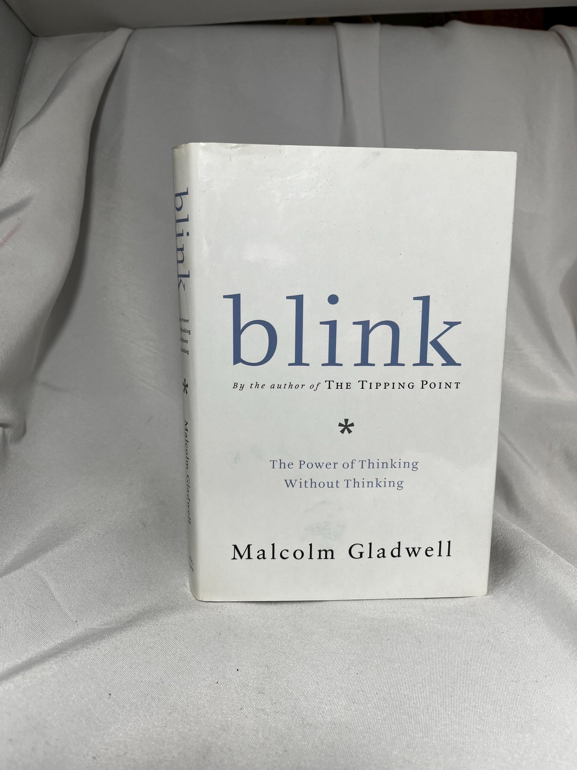 Blink Hardcover Book Malcolm Gladwell - First Edition 2005, Philosophy Reading Gift