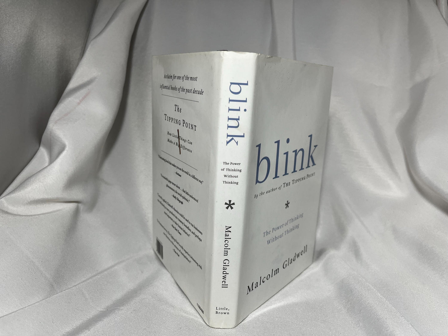 Blink Hardcover Book Malcolm Gladwell - First Edition 2005, Philosophy Reading Gift