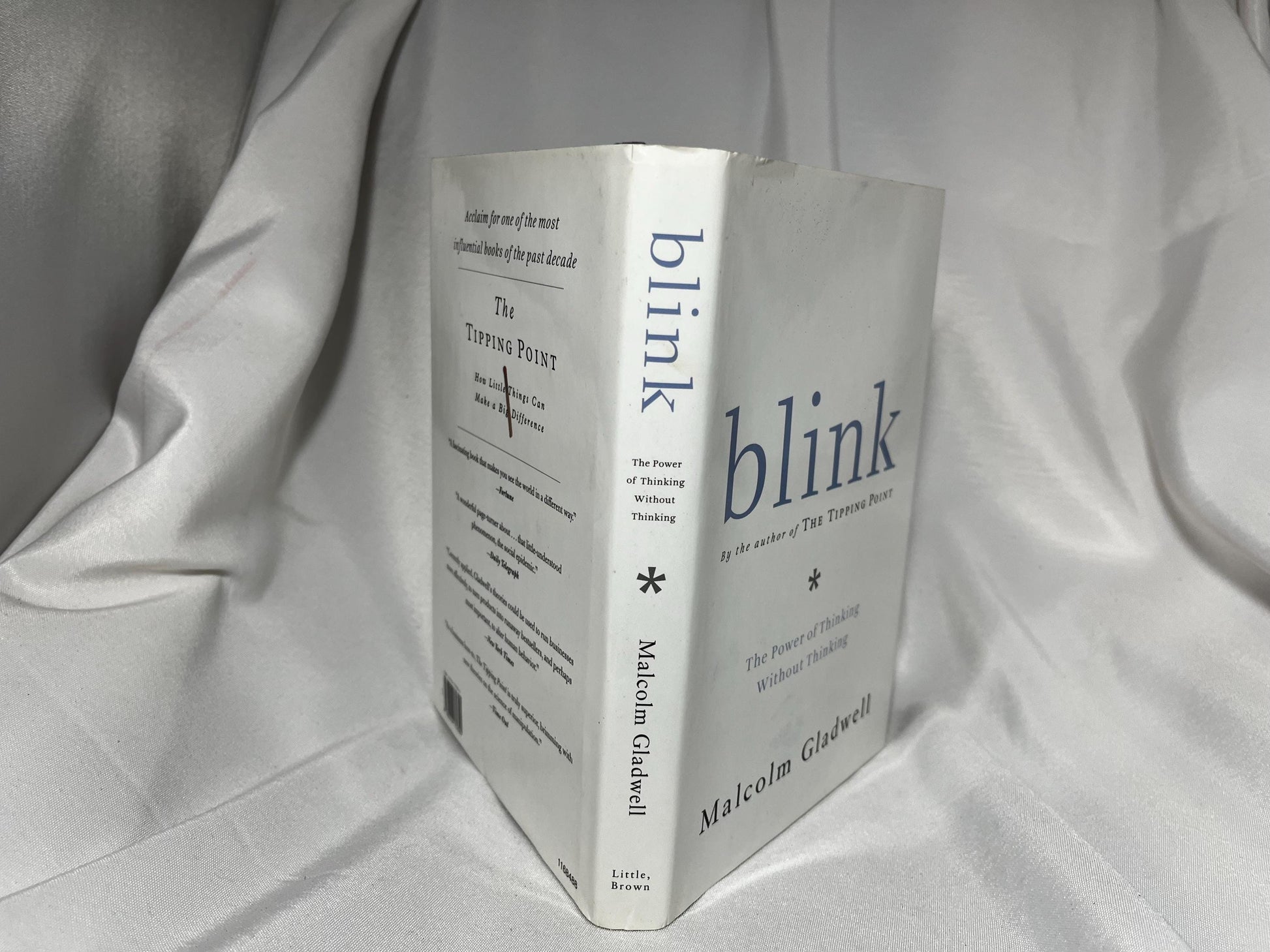 Blink Hardcover Book Malcolm Gladwell - First Edition 2005, Philosophy Reading Gift