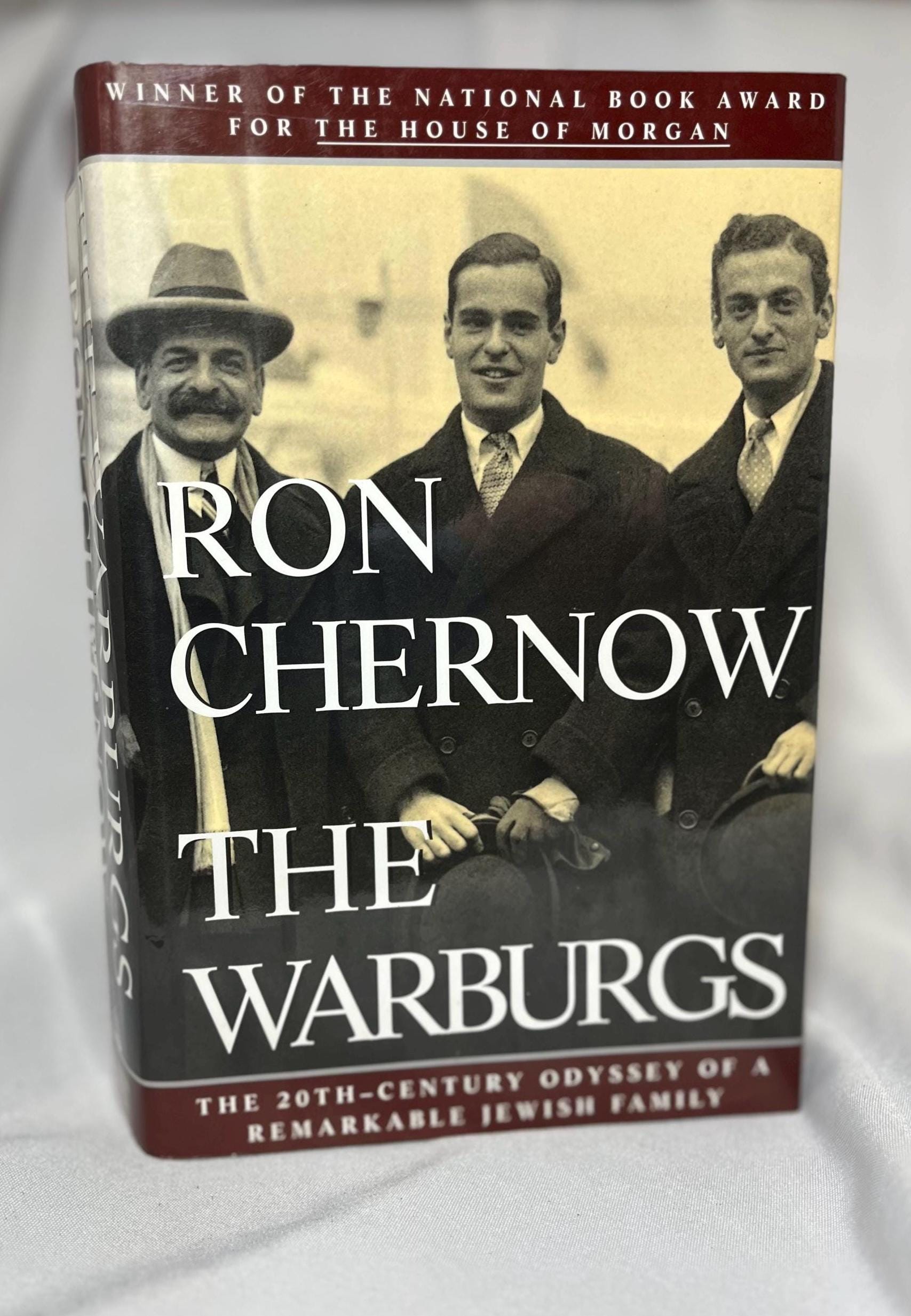 The Warburgs Ron Chernow Hardcover 1993, Family Biography Book, 20th Century History, Warburg Family