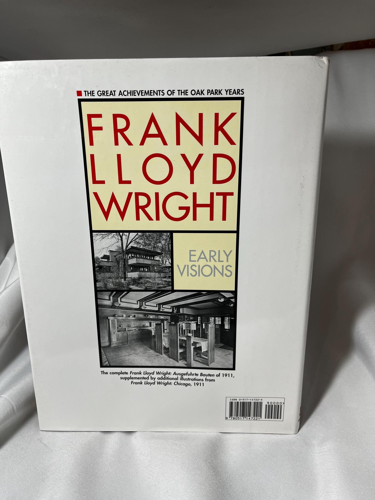 Early Visions of Frank Lloyd Wright, Oak Park Architecture Book