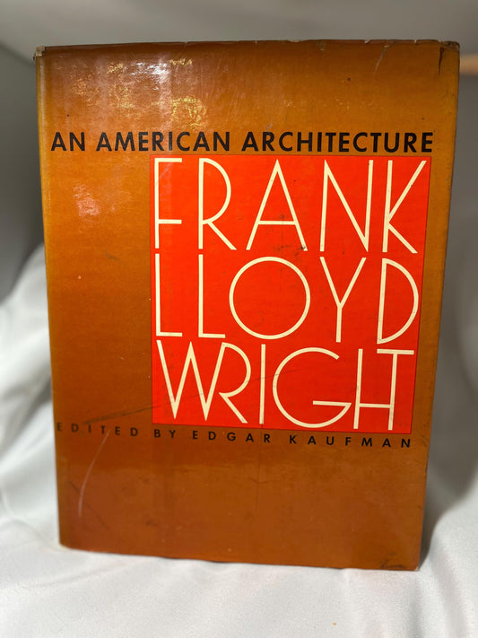 Vintage American Architecture Book by Frank Lloyd Wright 1955 First Edition, Art and Architecture Reference, Mid Century Design