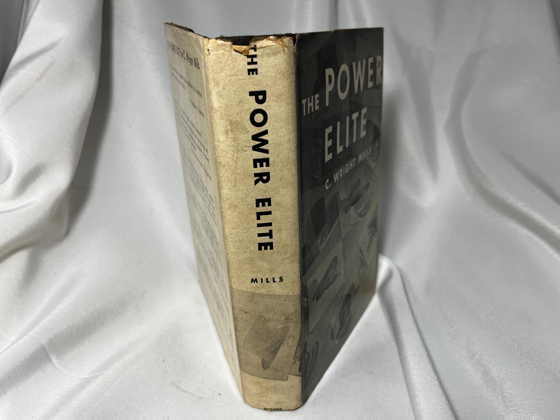 The Power Elite C. Wright Mills First Edition Hardcover 1956, Philosophy Political Commentary