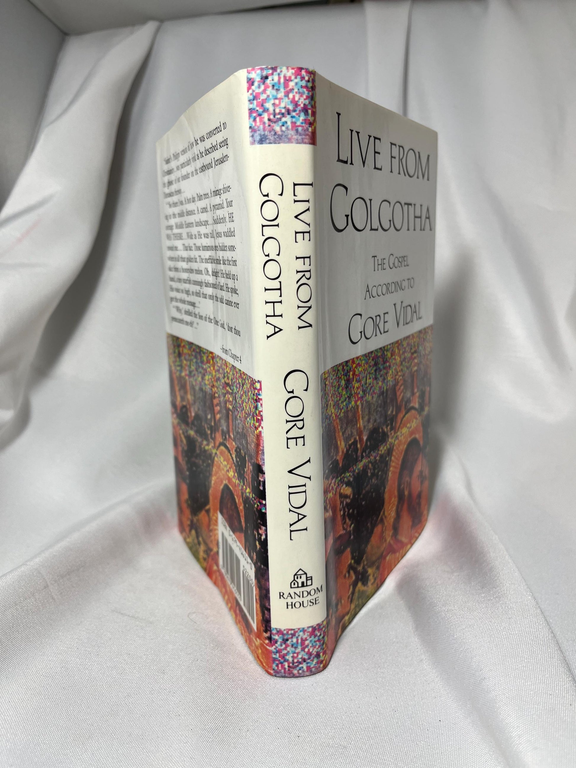 Gore Vidal Live from Golgotha First Edition 1992 Hardcover Novel, Literary Collectible