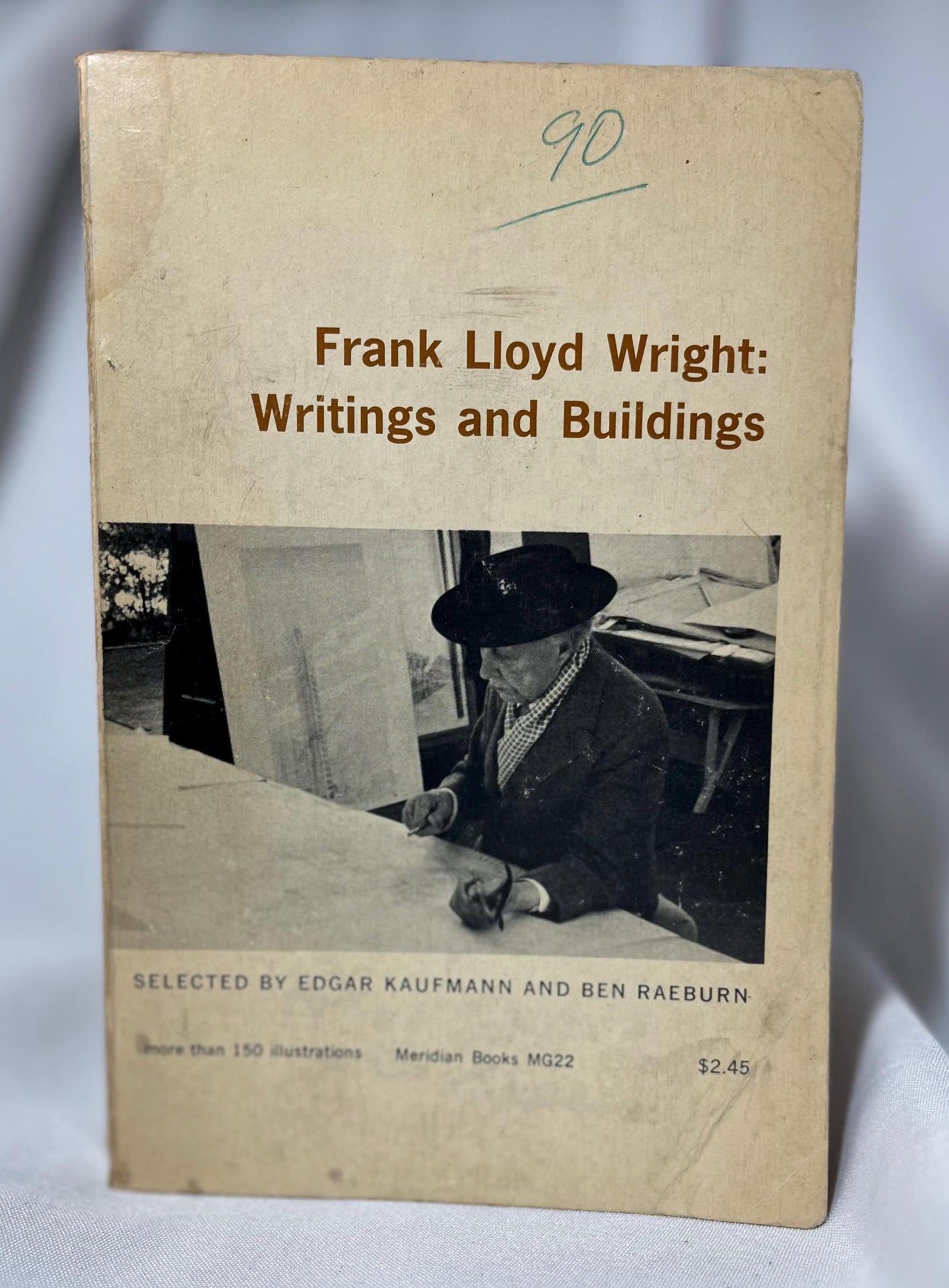 Frank Lloyd Wright: Buildings and Writings Paperback 1967 Edition, Architectural History Book