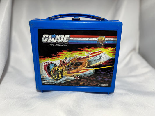 GI Joe Lunch Box, Retro 80s Nostalgia, Kids Lunchbox, Vintage, Collectible Gift