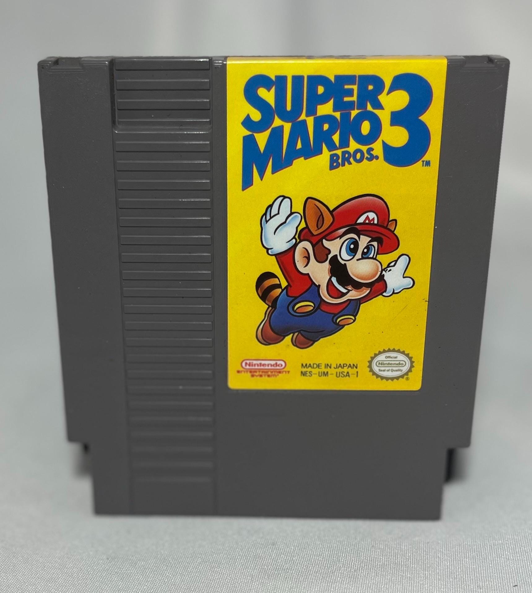 Super Mario 3 NES Nintendo Entertainment System 1985 Game In Sleeve, Classic Video Game, Retro Gaming Gift, NES Nostalgia