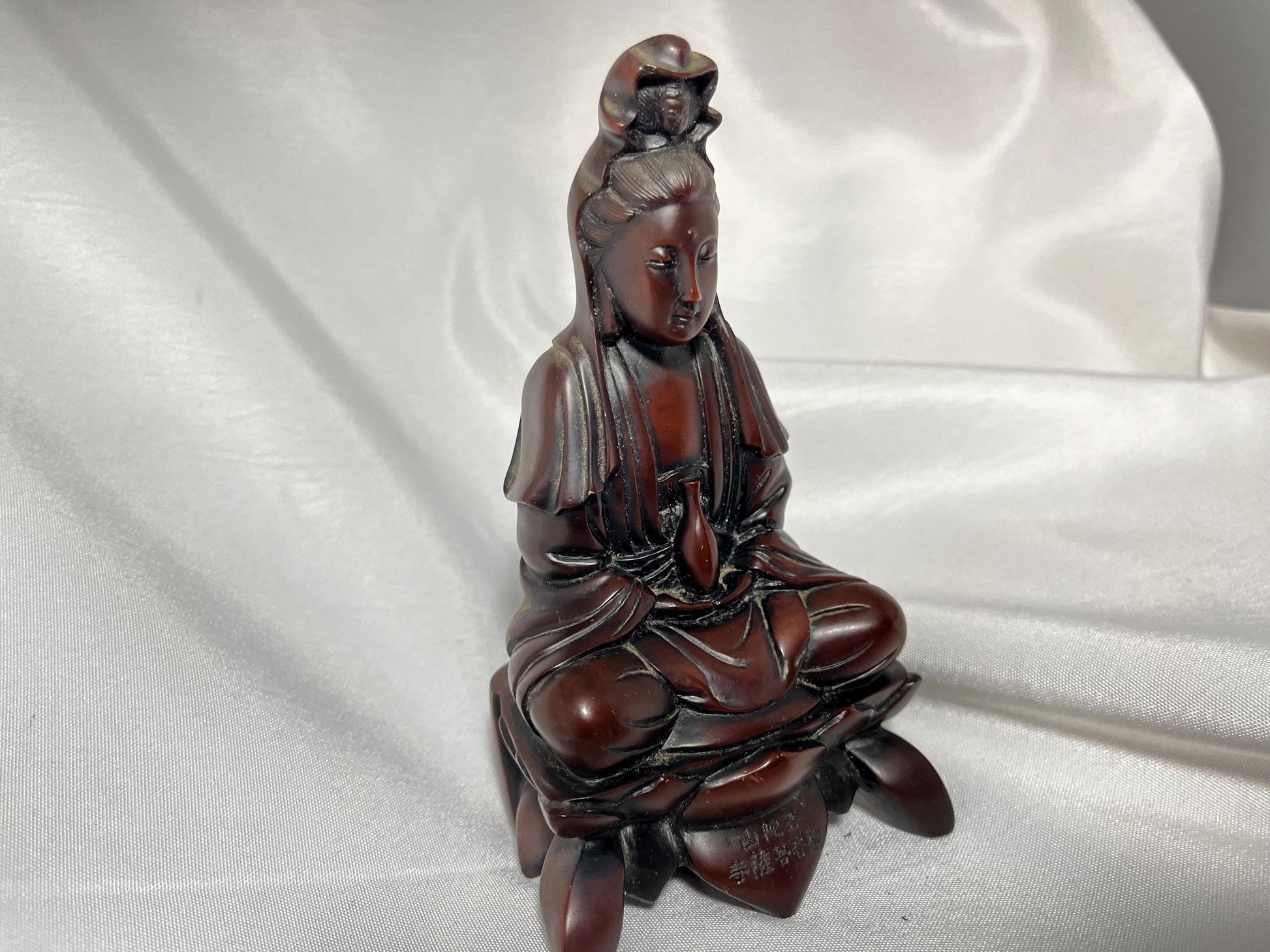 Resin Buddha Figure Statue, Buddhist Figurine Decor, Meditation Gift, Religious Decor, Zen Gift