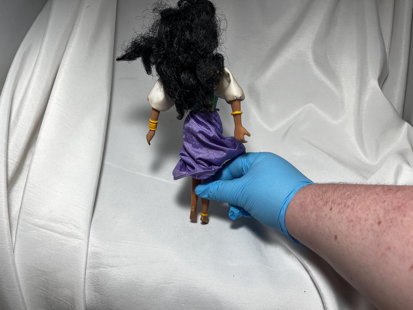 Disney Esmeralda Doll 1996, Hunchback of Notre Dame Movie Collectible, Vintage Disney Toy, 90s Film Memorabilia