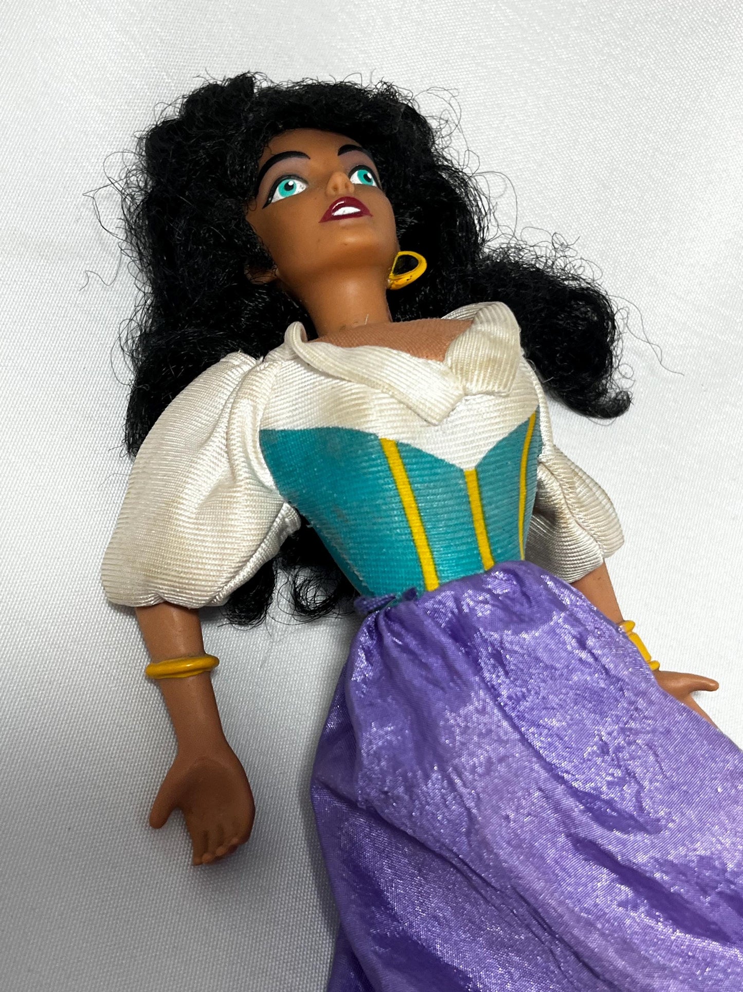 Disney Esmeralda Doll 1996, Hunchback of Notre Dame Movie Collectible, Vintage Disney Toy, 90s Film Memorabilia