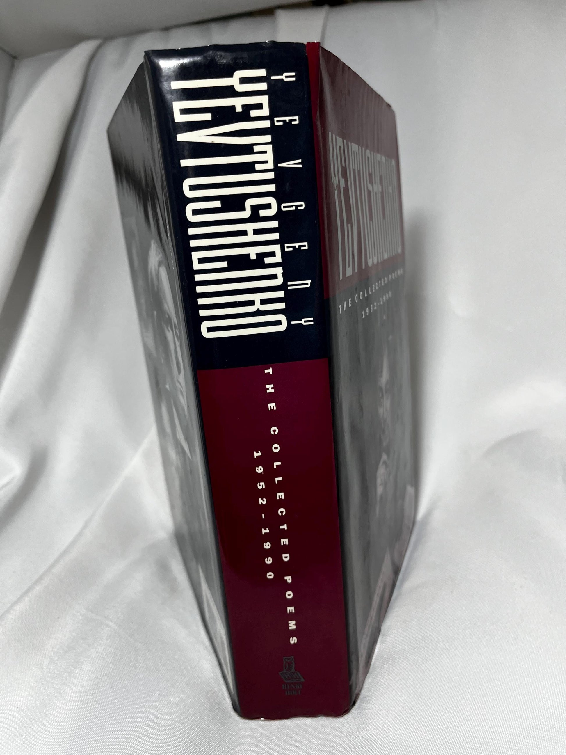 SIGNED Yevgeny Yevtushenko Poetry Book, Hardcover First Edition, Russian Literature Gift, 1991 Collector's Edition