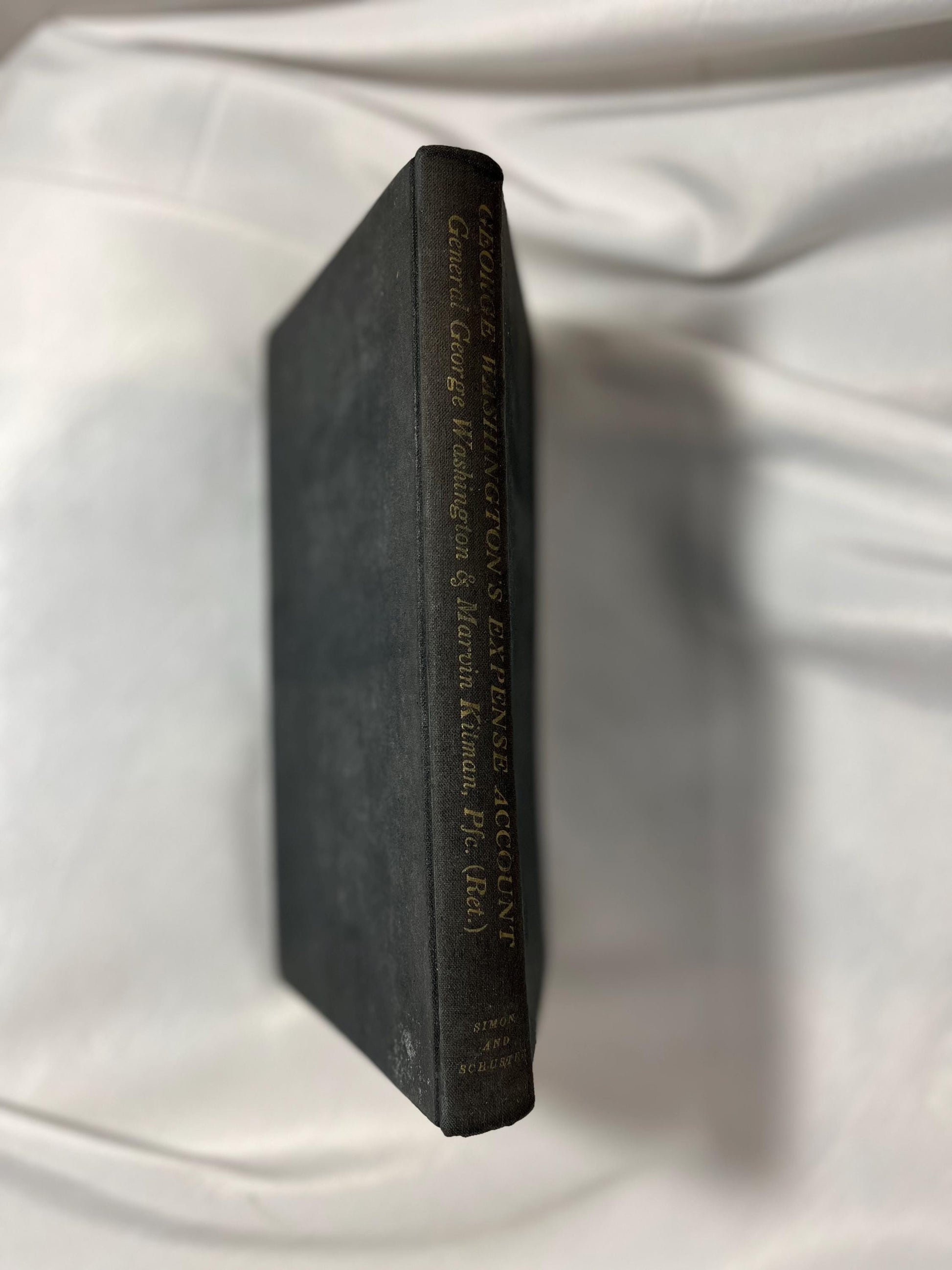 George Washington's Expense Account Hardcover Book 1970 Fourth Printing, US History, Historical Reading, Collector's Item