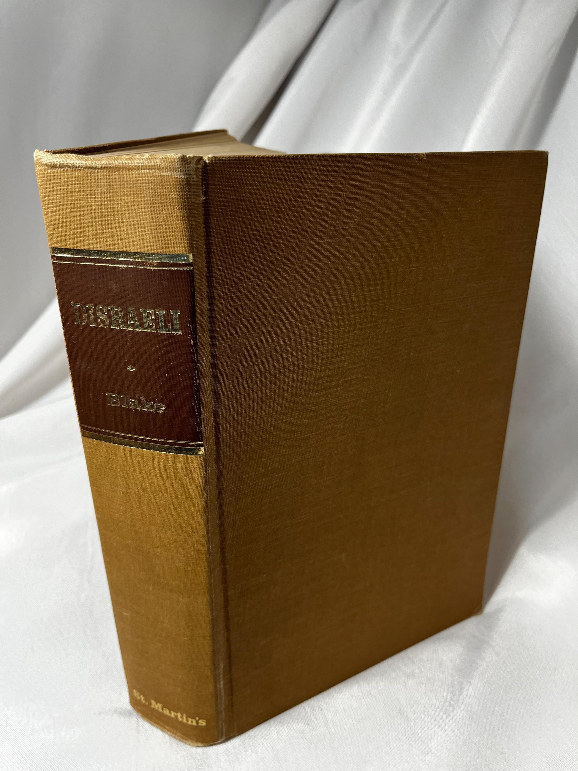 Disraeli Biography by Robert Blake 1967 Hardcover, British History Book, Benjamin Disraeli, Fourth Printing