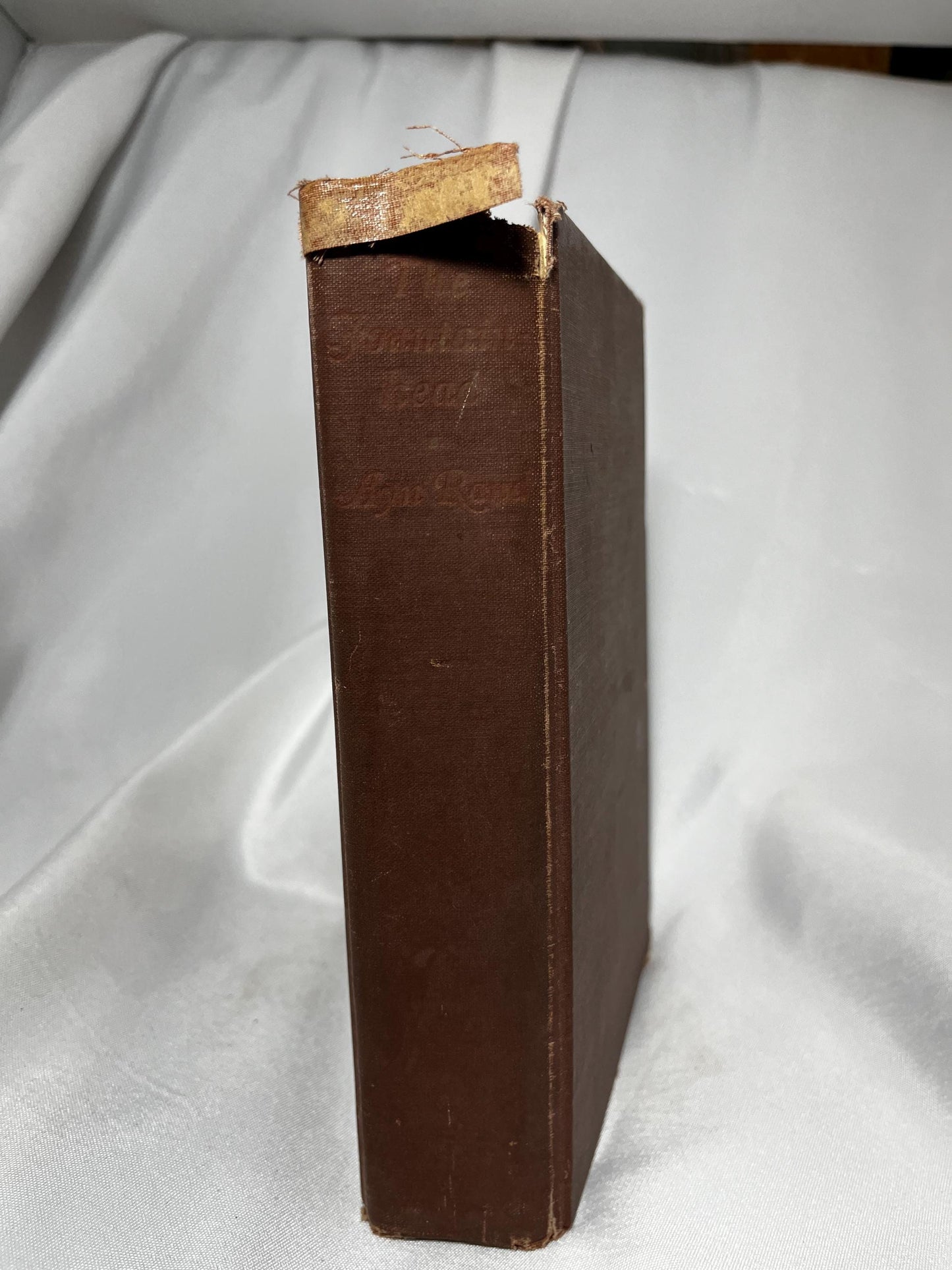 The Fountainhead by Ayn Rand 1943 First Edition Hardcover, Novel, 40s Classic Book