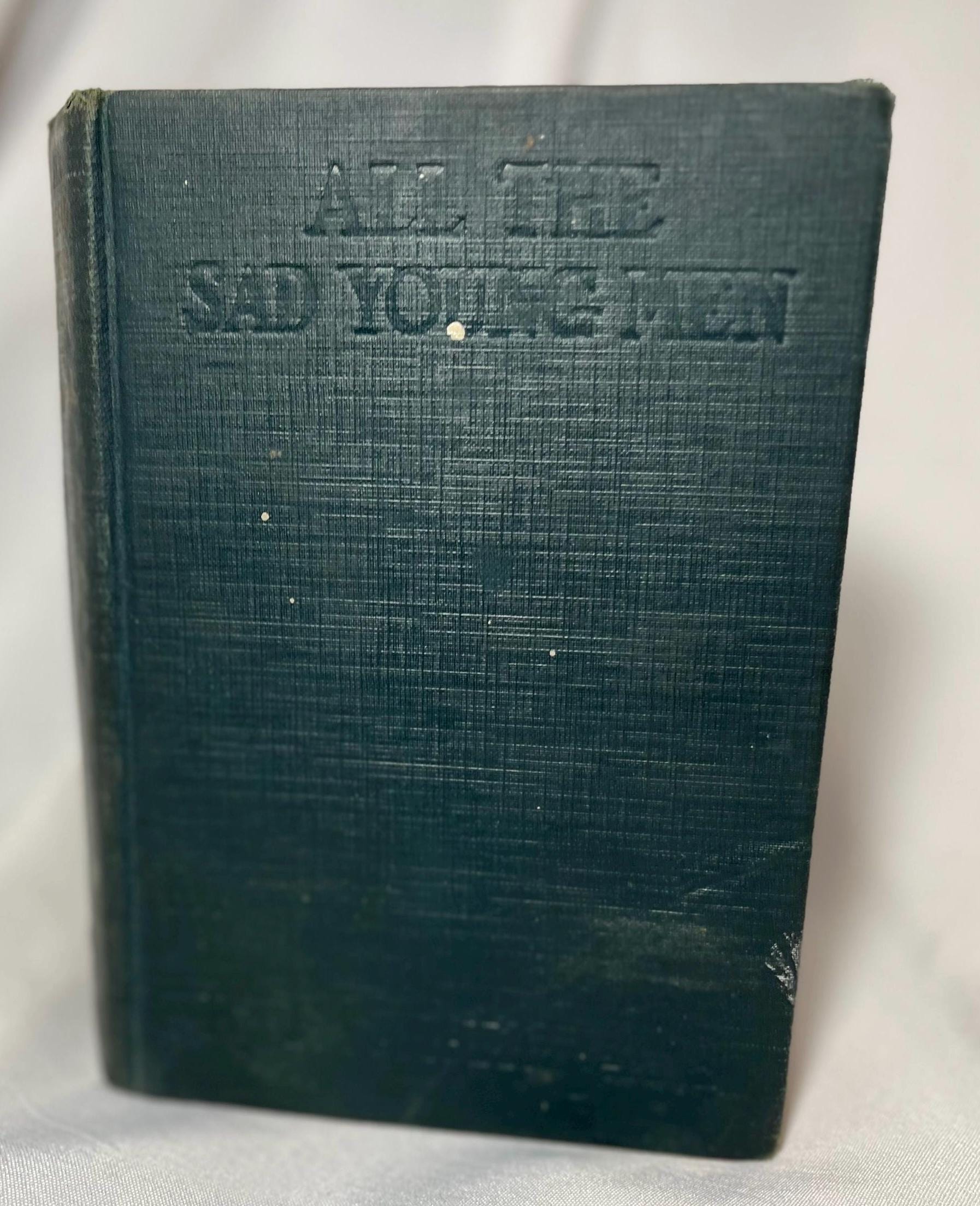 1926 First Edition "All the Sad Young Men" by F. Scott Fitzgerald, Vintage 1920s Novel Hardcover