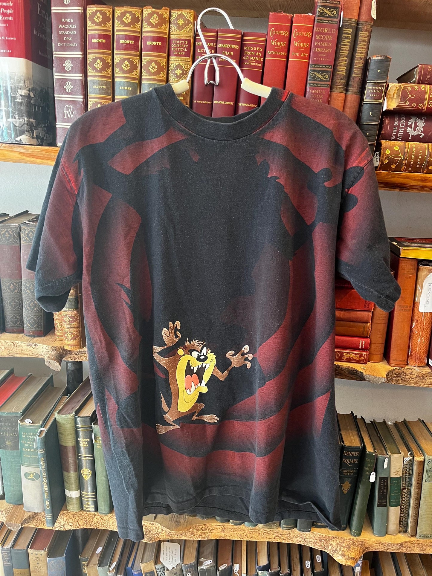 Vintage Tasmanian Devil Taz Looney Tunes Tee, 1992 Graphic Shirt, Retro Cartoon Character Gift