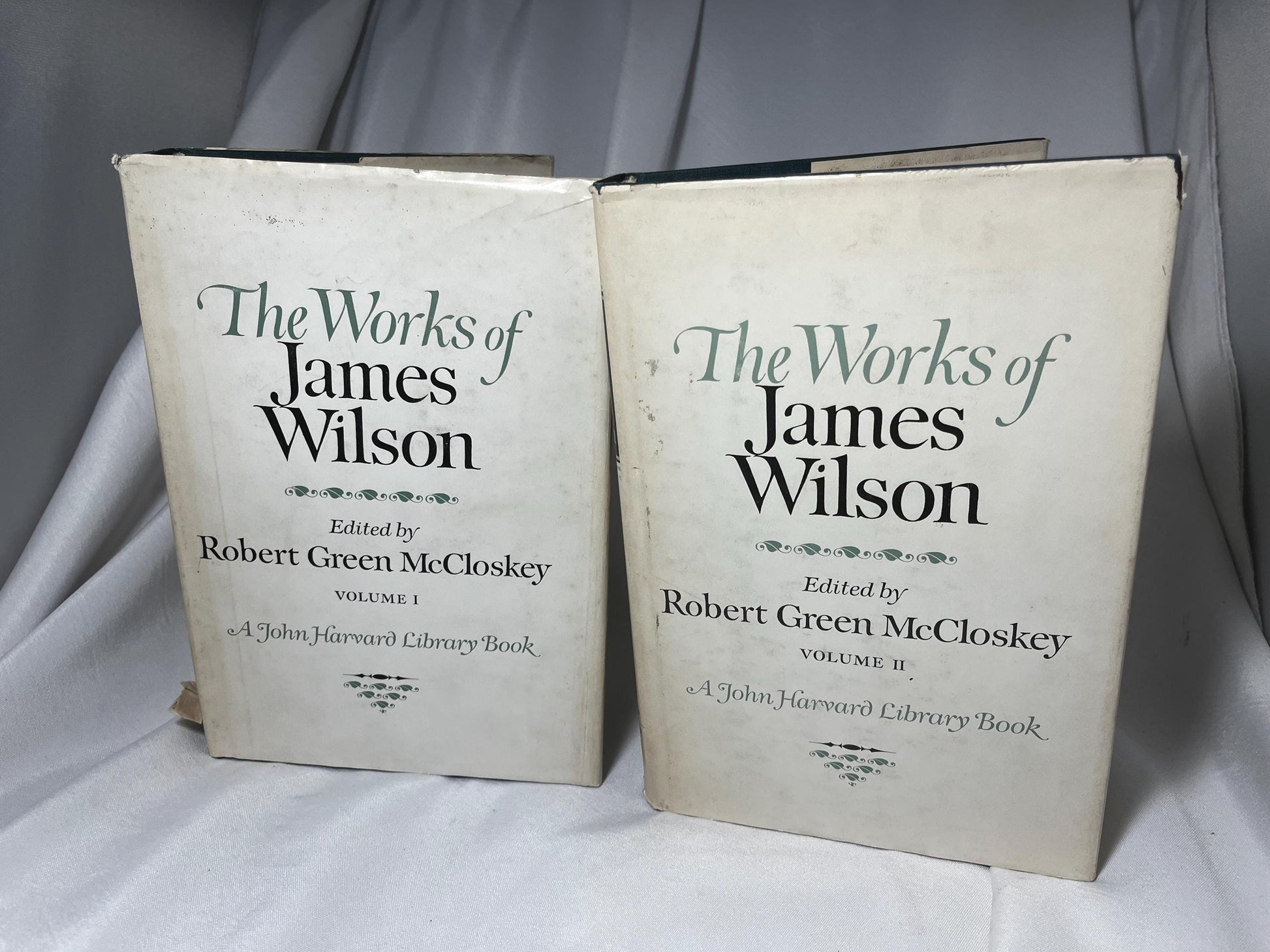 James Wilson Collected Works Book Set, Vol. 1 and 2, 1967 First Edition, Robert Green McCloskey