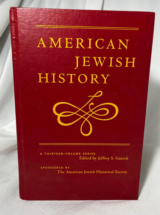 American Jewish History Vol. 2 Hardcover 1998 First Edition, US Jewish History Book, East European Jews in America