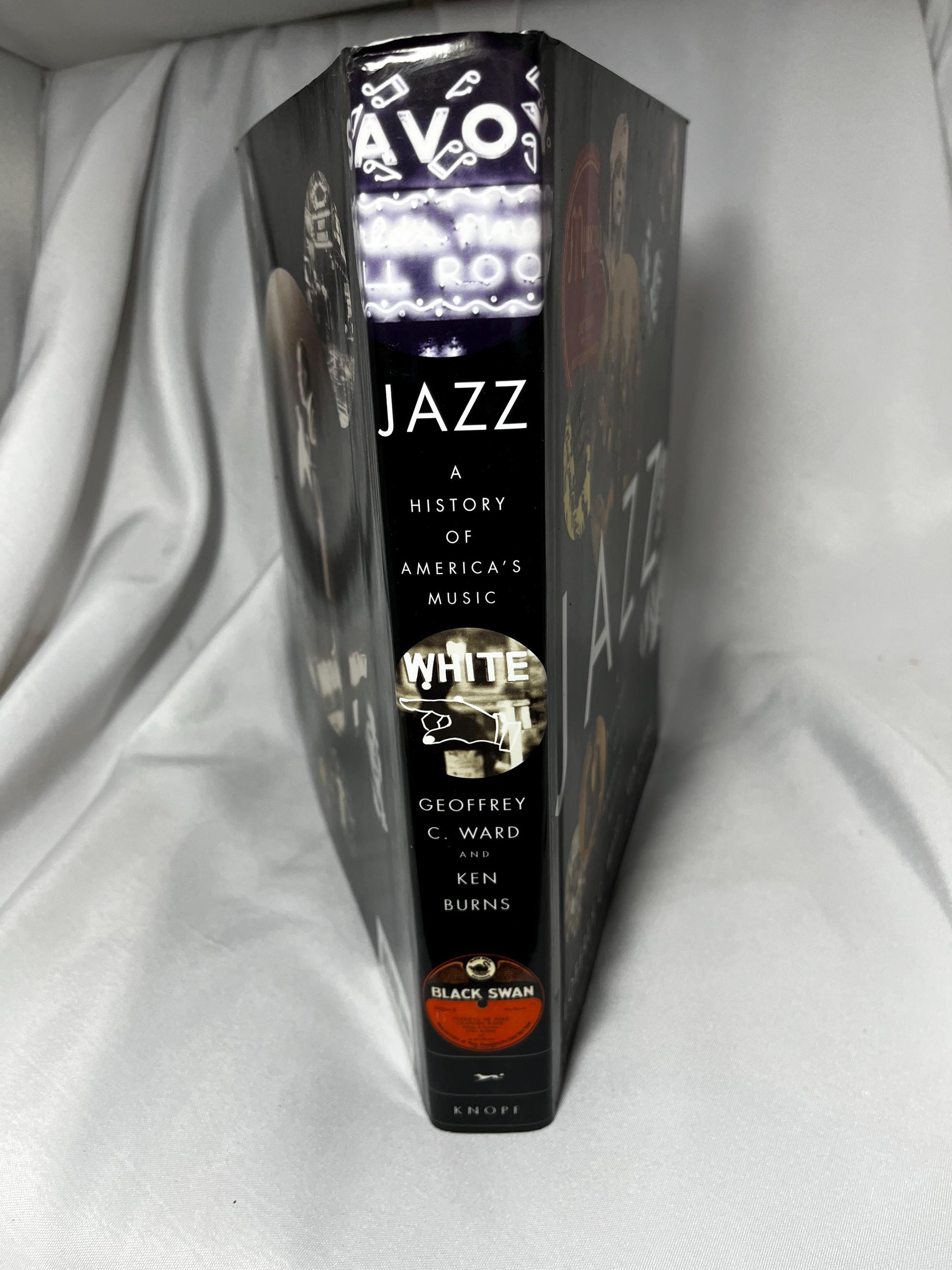 Jazz: A History of America's Music Book, Geoffrey C. Ward, Ken Burns, First Edition Coffee Table Hardcover