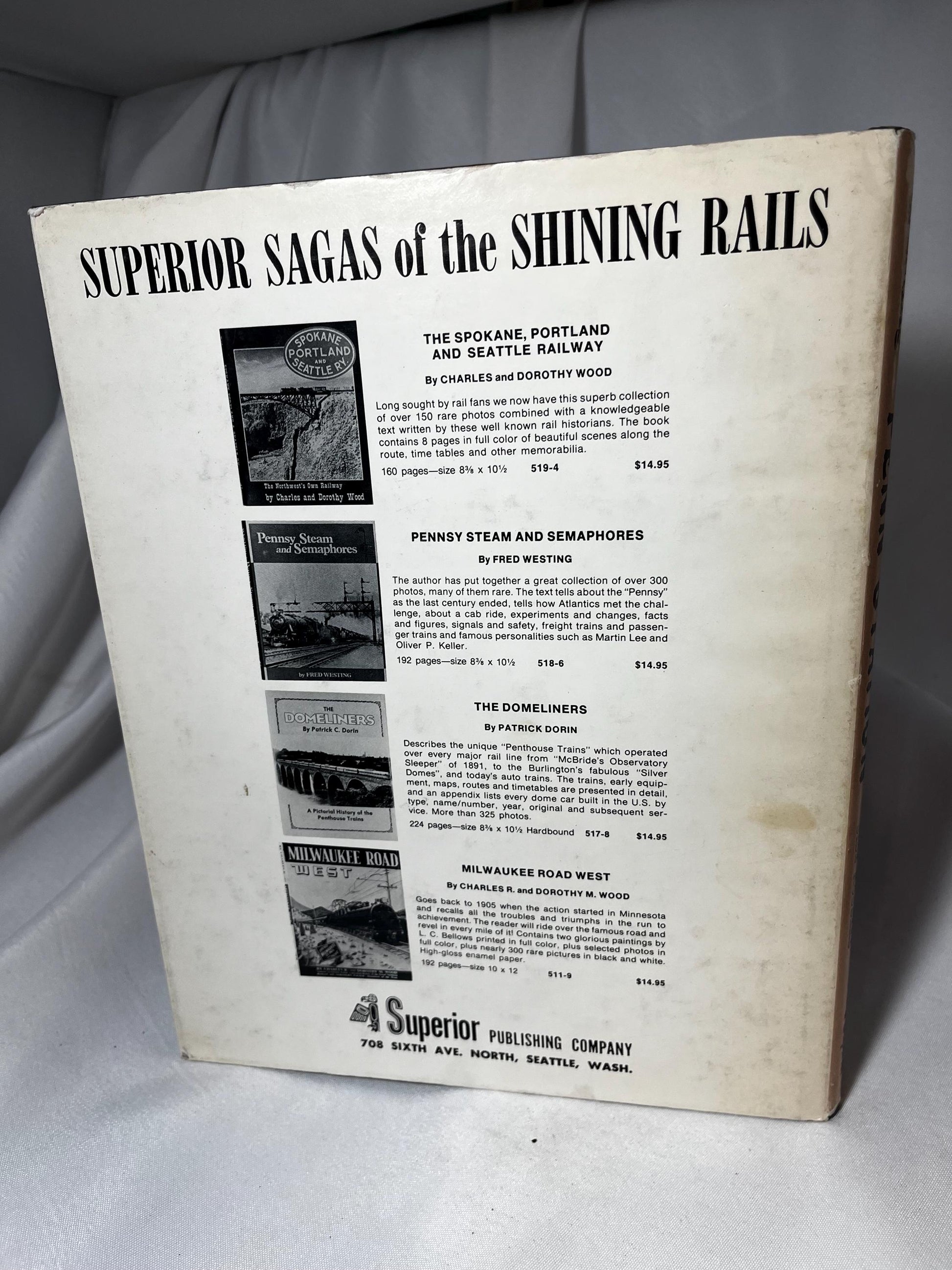 Vintage Penn Station Architecture Hardcover Book, Fred Westing Author, 1978 First Edition, Tunnel History