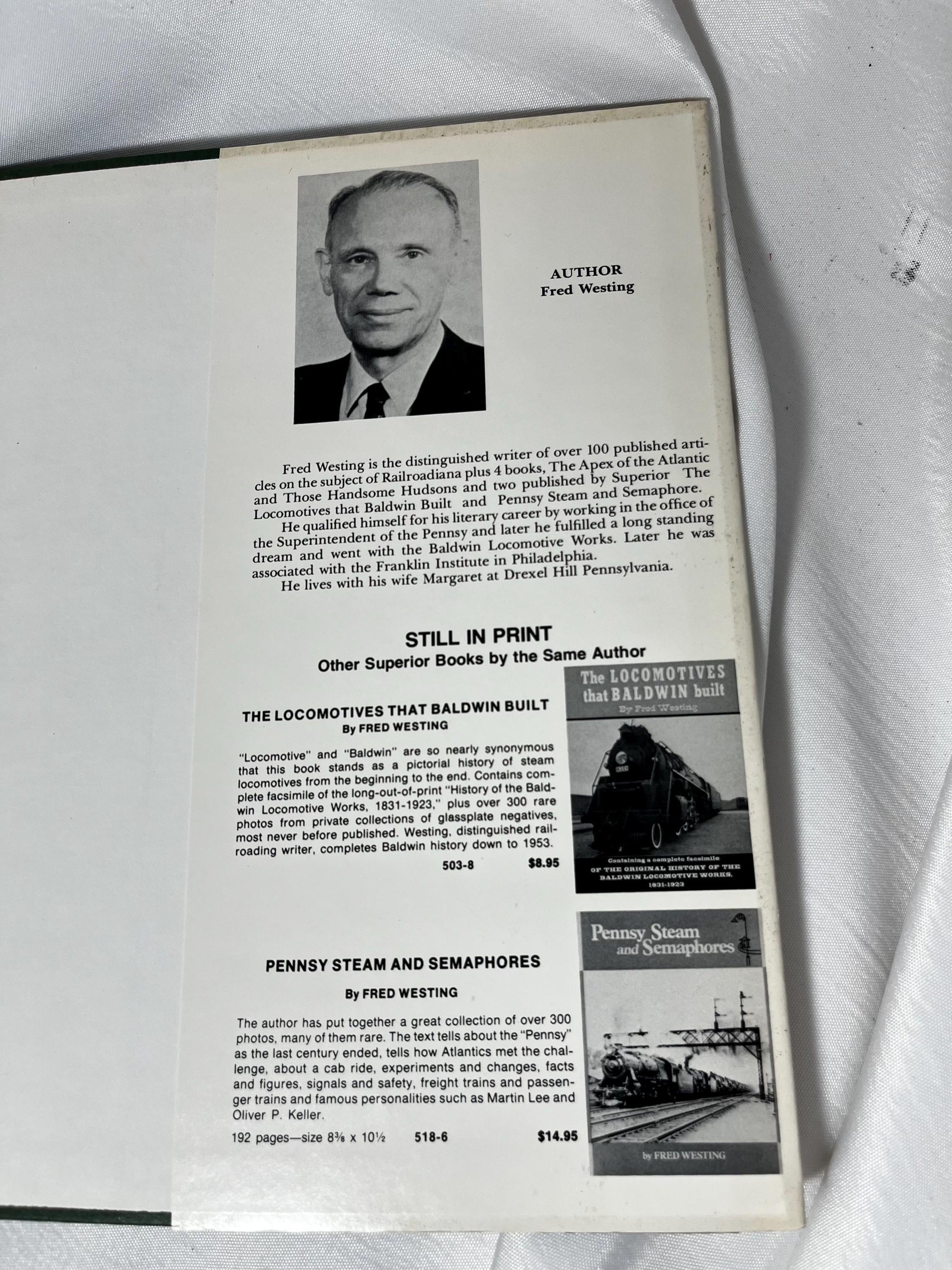 Vintage Penn Station Architecture Hardcover Book, Fred Westing Author, 1978 First Edition, Tunnel History