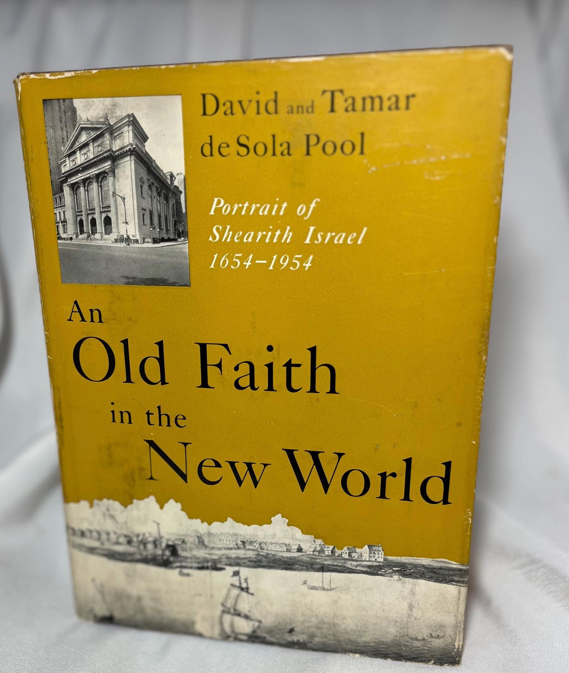 Hardcover Book "An Old Faith in the New World" 1955, Jewish History, Shearith Israel Portrait, First Edition