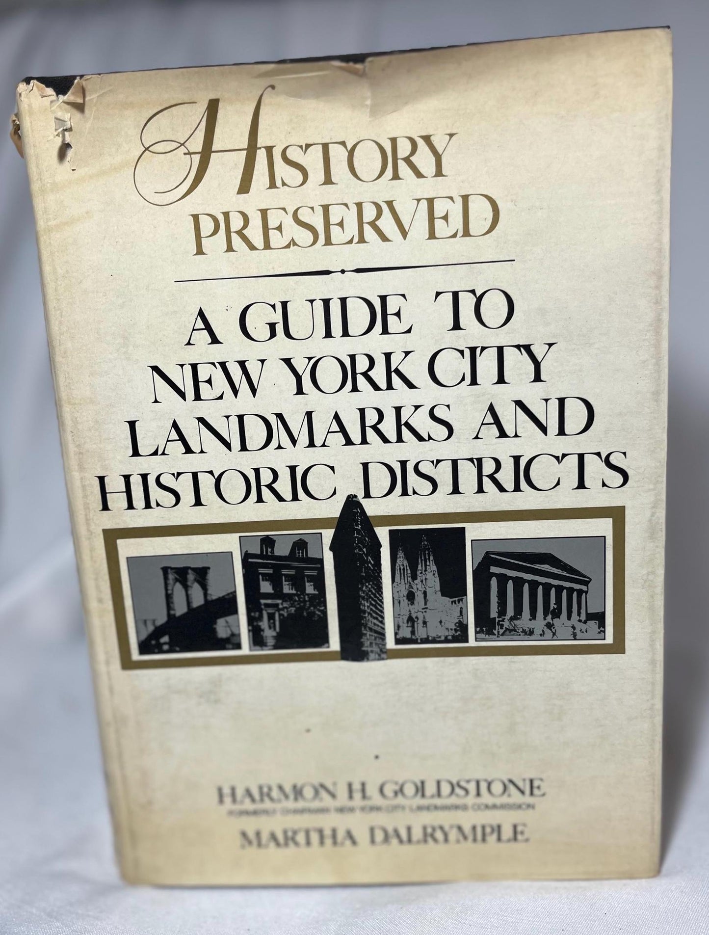 Vintage Historical Preservation NYC Landmarks Guidebook 1974 Hardcover First Edition