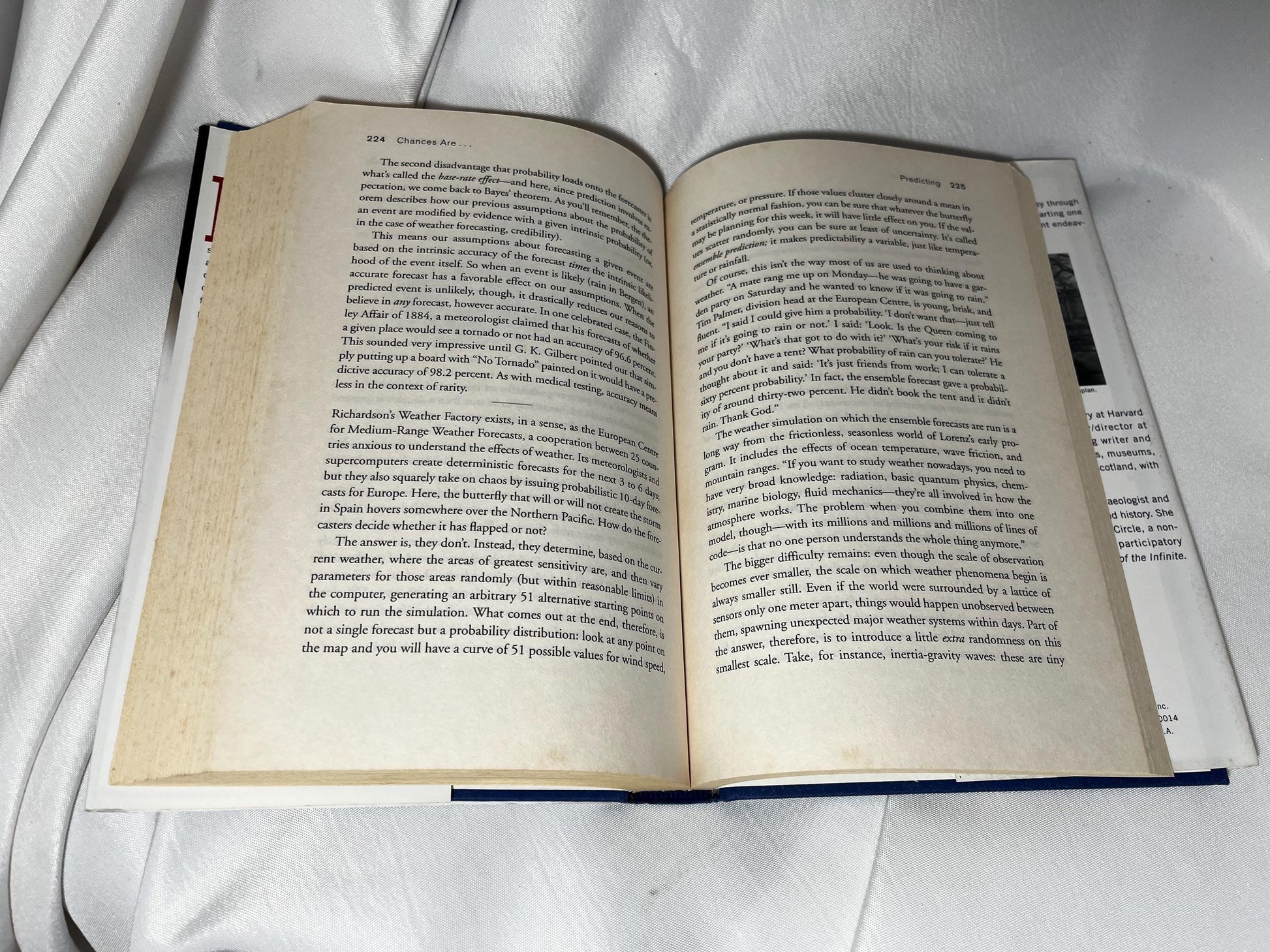 Chances Are: Adventures in Probability Book, Michael Kaplan, Ellen Kaplan, 2006 First Edition, Hardcover