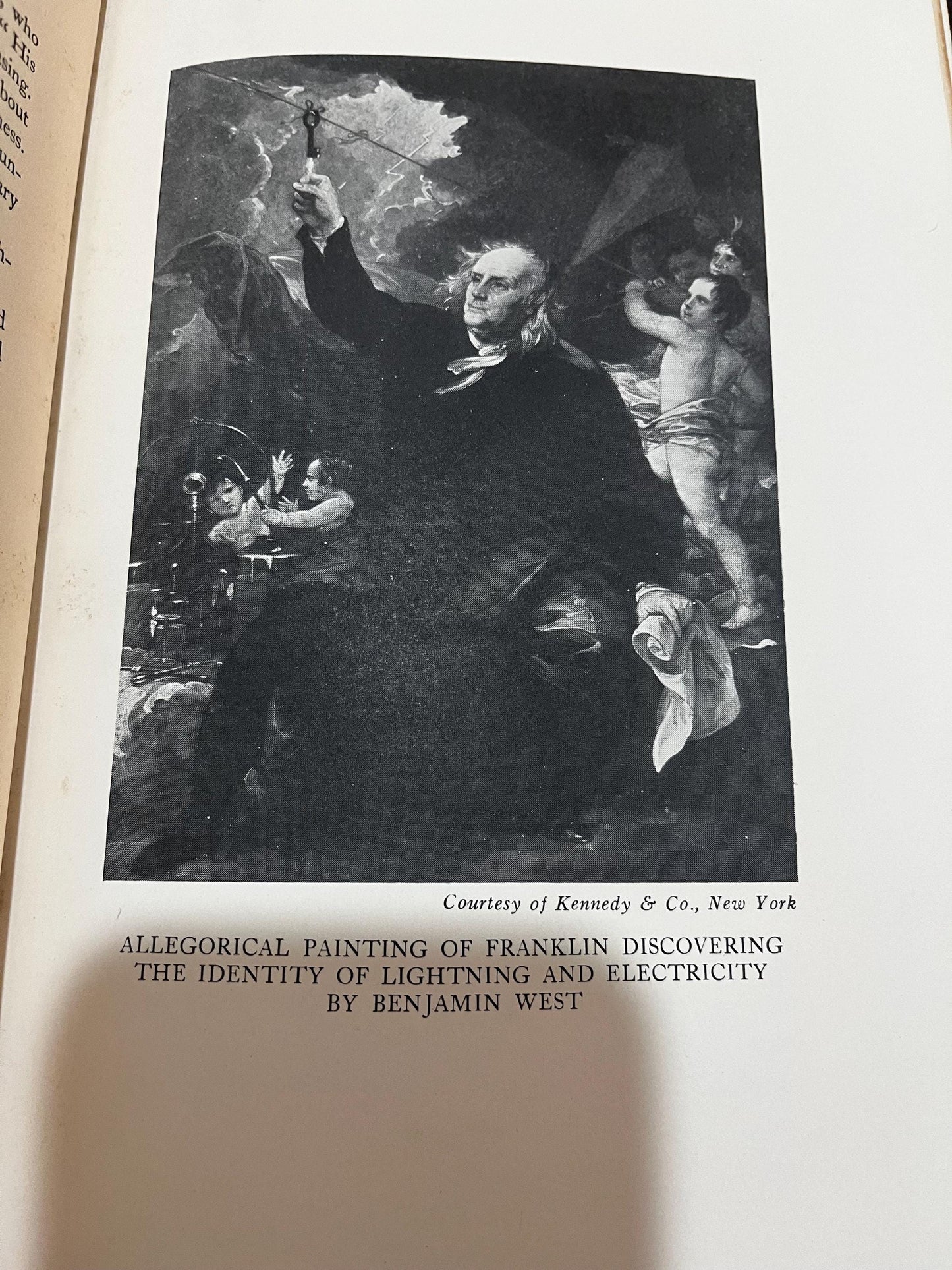 Vintage Phillips Russell "Benjamin Franklin: The First Civilized American" 1926 Hardcover Book, Third Printing, American History