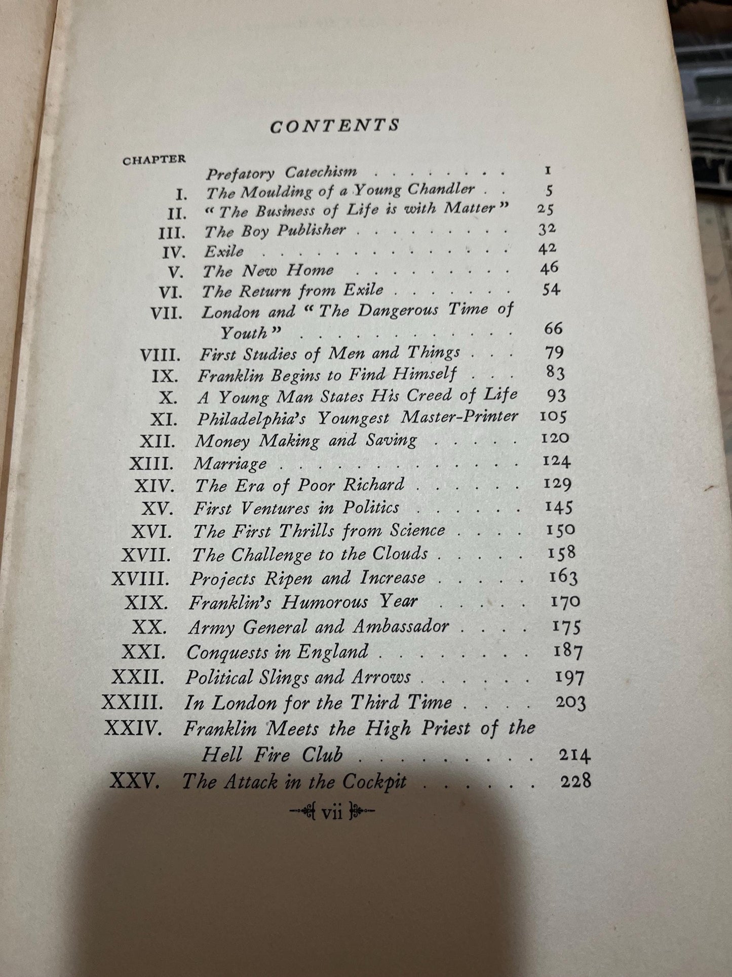 Vintage Phillips Russell "Benjamin Franklin: The First Civilized American" 1926 Hardcover Book, Third Printing, American History