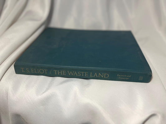 The Waste Land Facsimile Drafts with Ezra Pound Annotations, TS Eliot Poetry Book, 20th Century Literature Gift