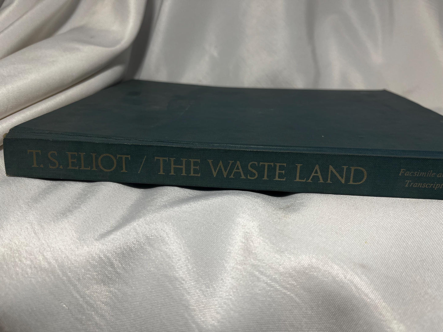 The Waste Land Facsimile Drafts with Ezra Pound Annotations, TS Eliot Poetry Book, 20th Century Literature Gift