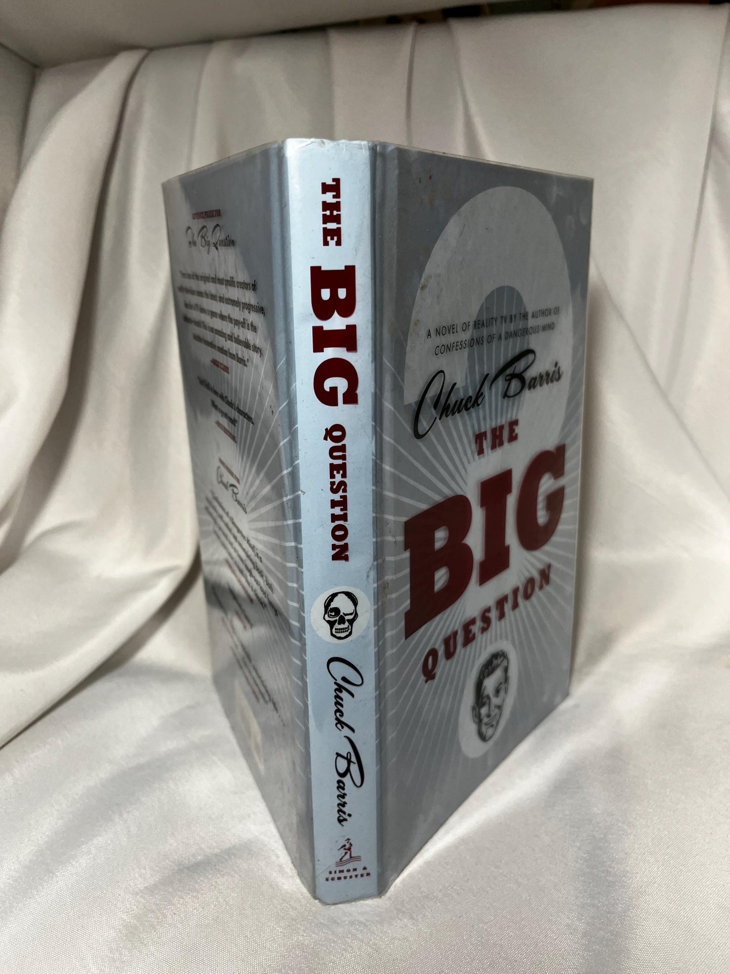 Chuck Barris "The Big Question" Signed Hardcover First Edition, 2007 Novel, Satirical Book, Collector's Item