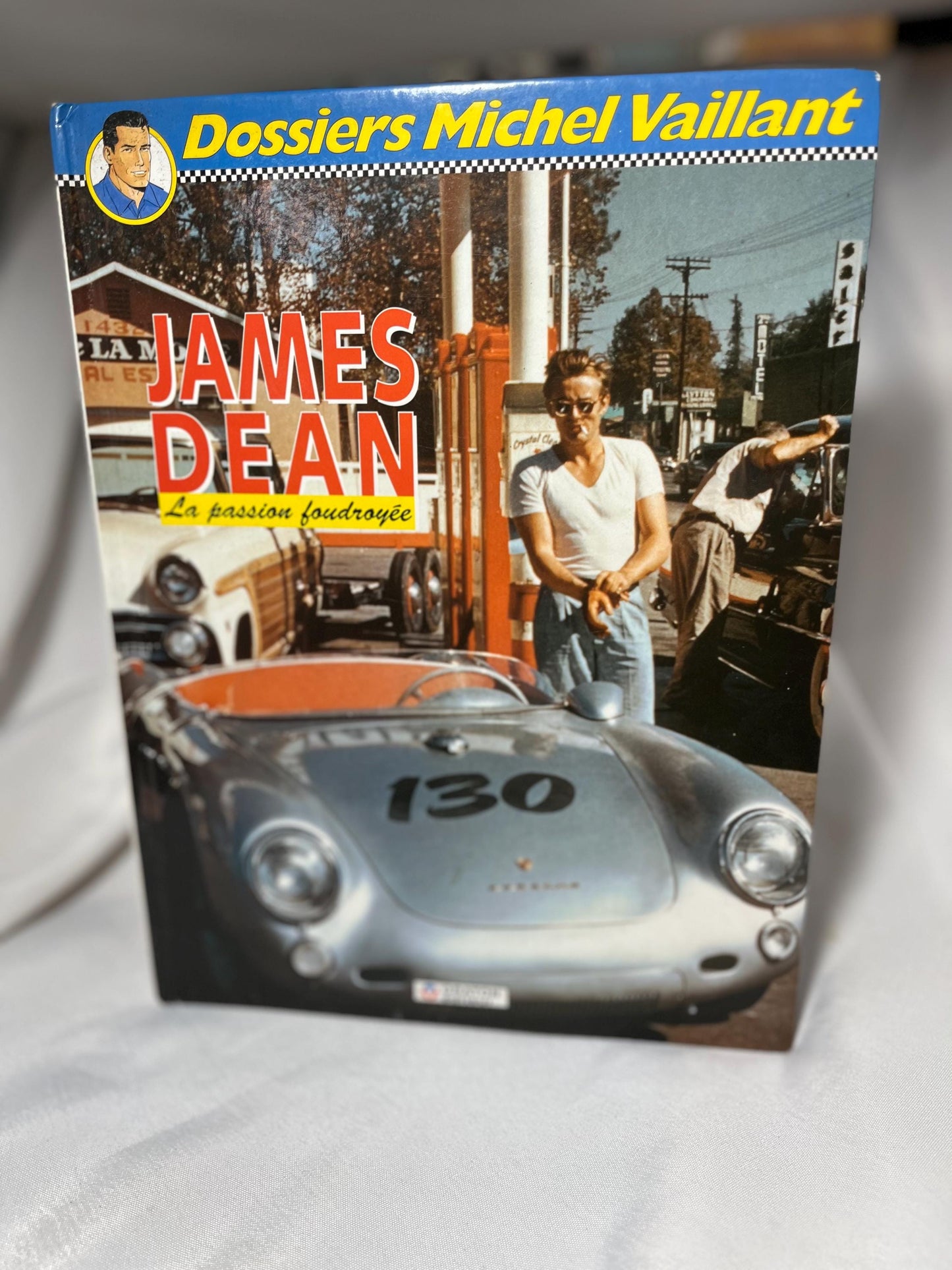 James Dean French Hardcover Book 1995, Le Passion Foudroyée, Car Enthusiast Gift, French Language Book