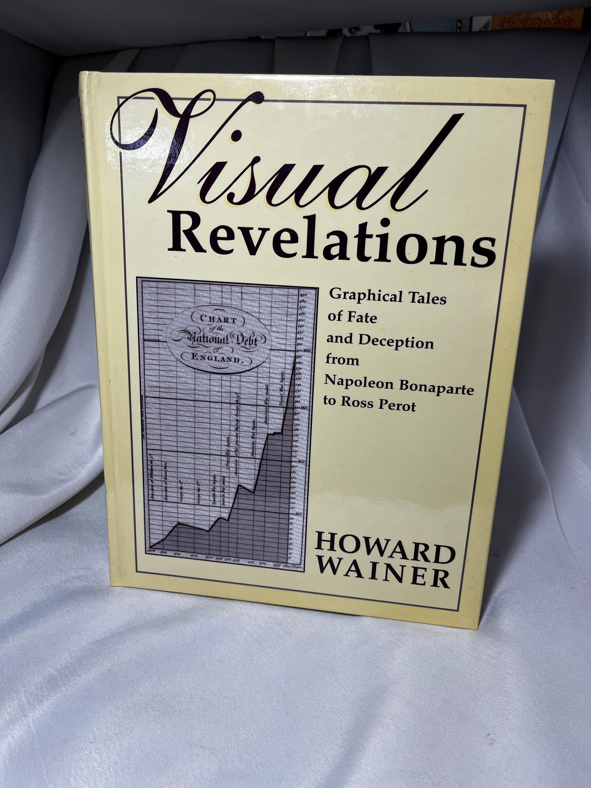 Visual Revelations Hardcover Book 1997 First Edition, Historical Graphics, History Book Napoleon Bonaparte Ross Perot