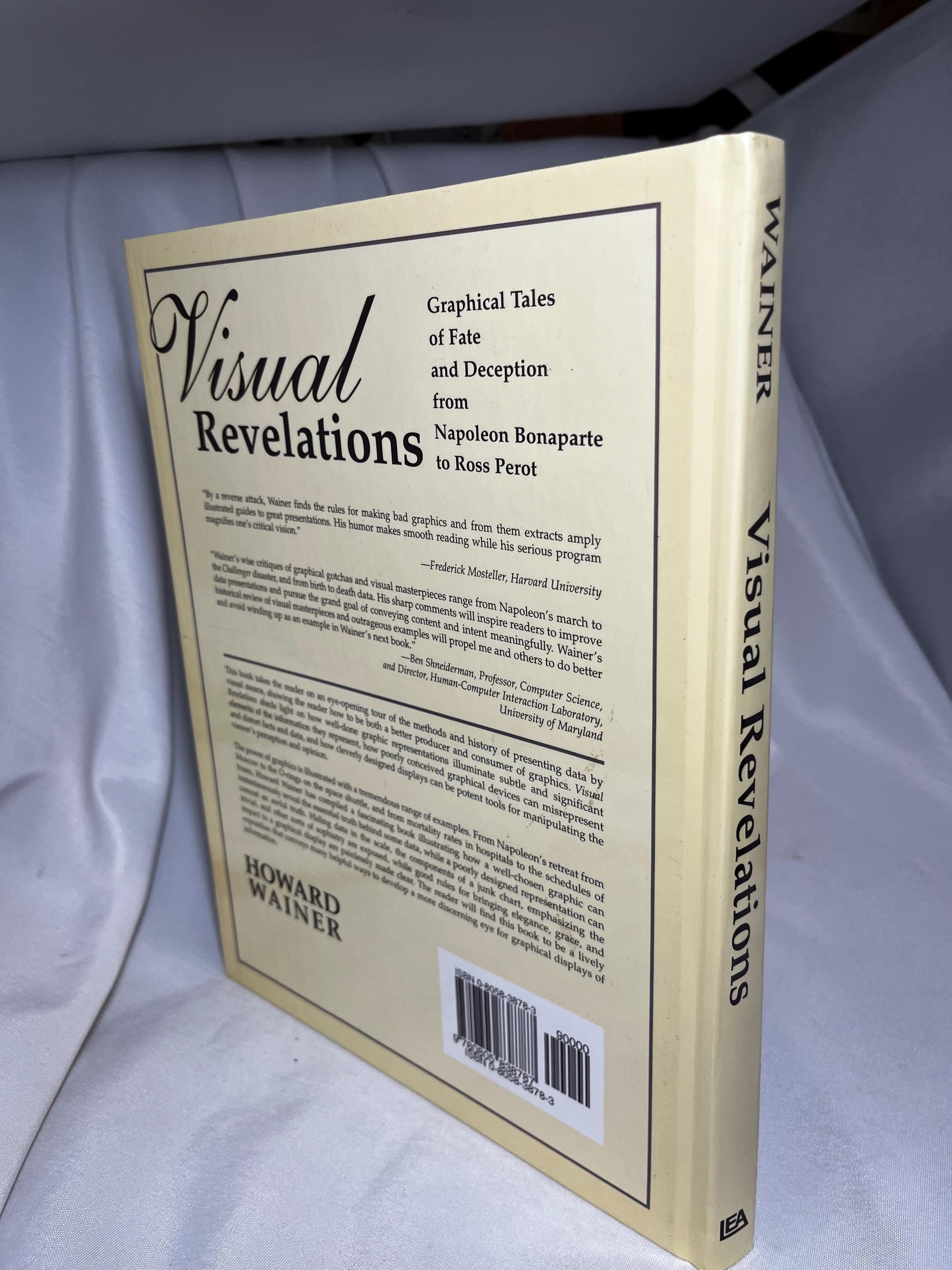 Visual Revelations Hardcover Book 1997 First Edition, Historical Graphics, History Book Napoleon Bonaparte Ross Perot