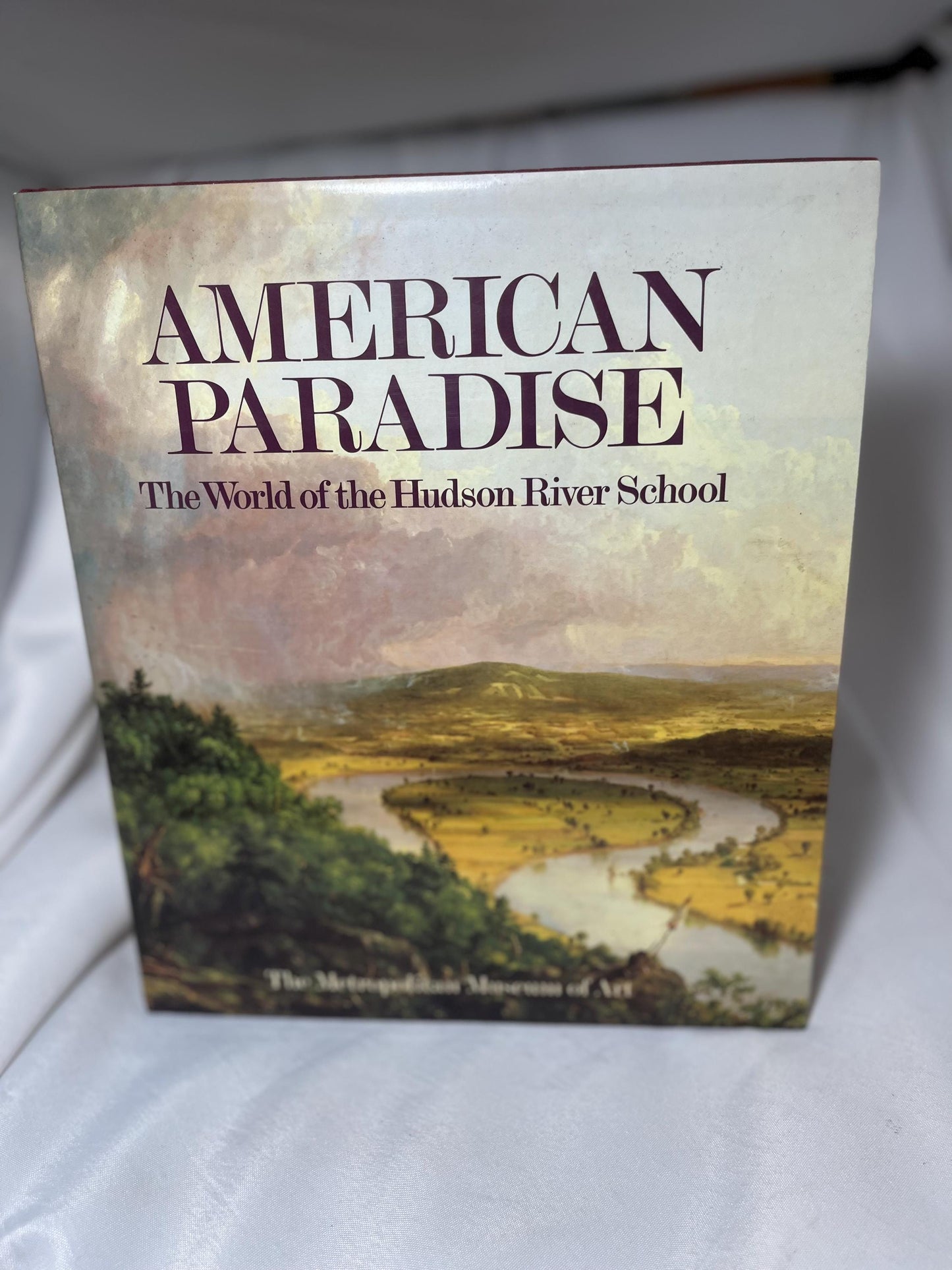 Hudson River School Book, 1987 Hardcover First Edition, Museum of Modern Art Essays, 19th Century, Landscape Paintings