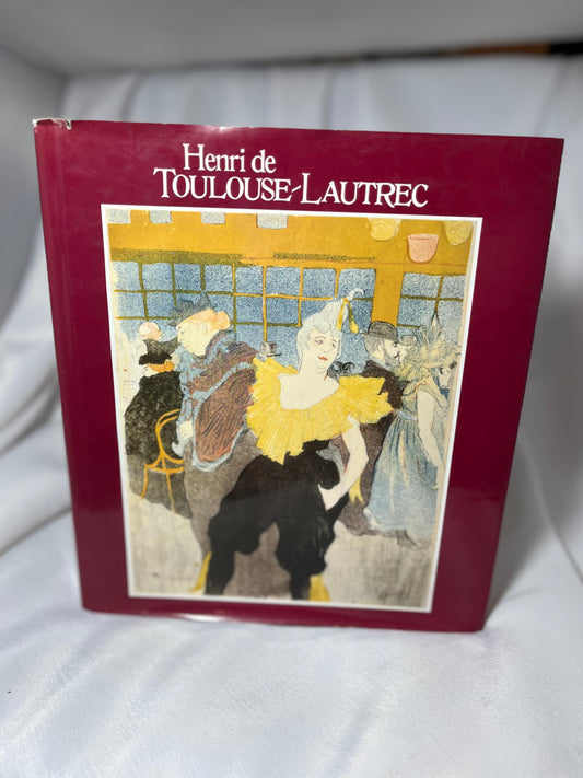 Henri de Toulouse-Lautrec 1890s Images Coffee Table Book, 1st Edition Hardcover, French Painter, Bohemian Art, Moulin Rouge