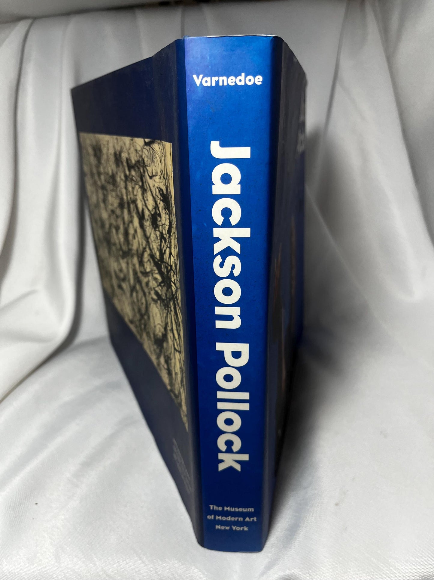 Hardbound "Jackson Pollock" by Kirk Varnedoe, 1998 First Edition, Modern Art Essays, Coffee Table Book