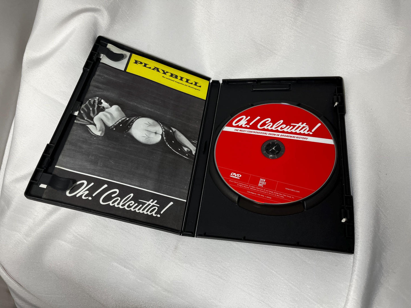 Vintage "Oh! Calcutta!" 1972 Broadway Musical DVD, Iconic Theater Performance, Collector's Edition, Musical Memorabilia