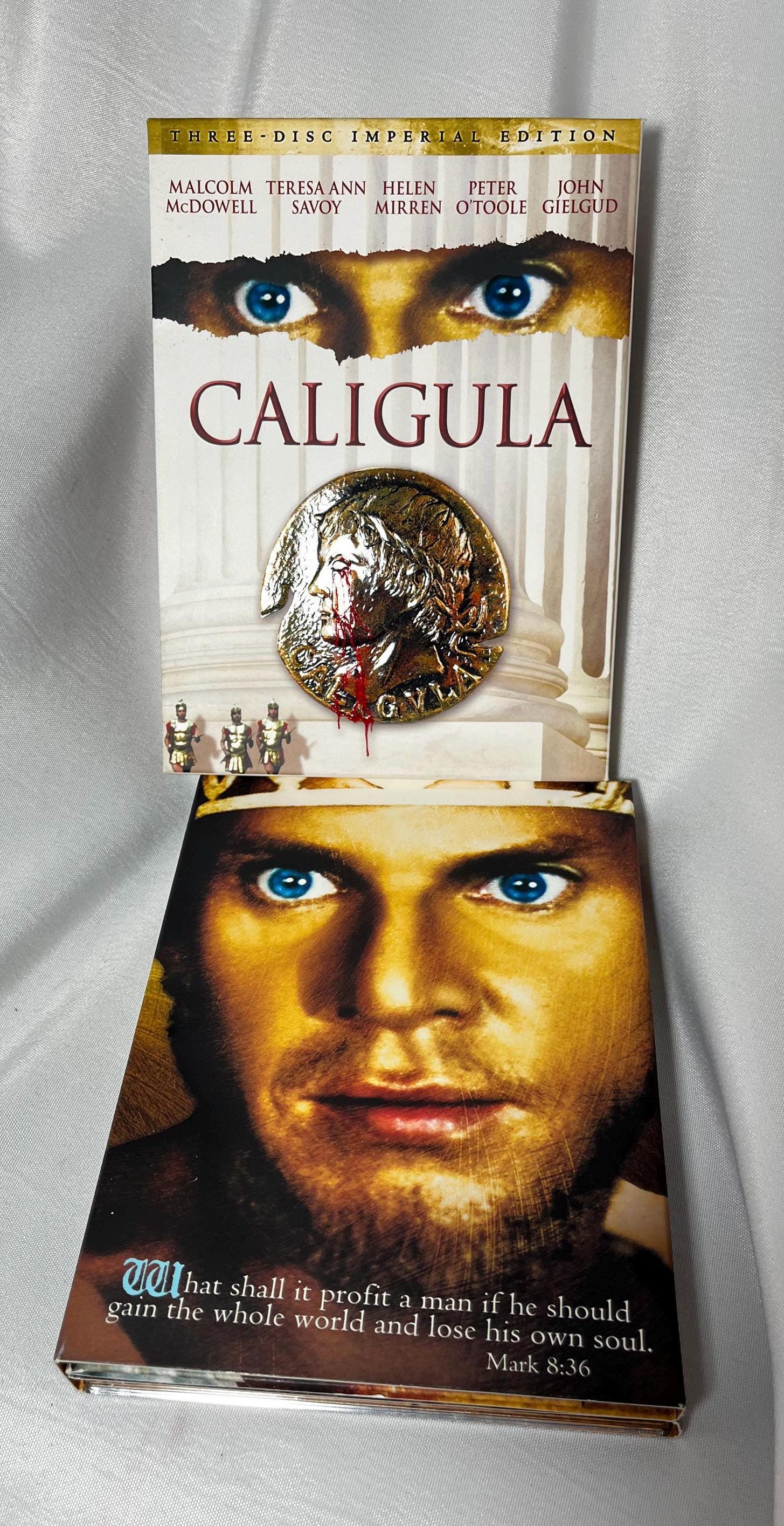 Caligula Imperial Edition Three-DVD Set 1979 Malcolm McDowell Helen Mirren Peter O'Toole Teresa Ann Savoy