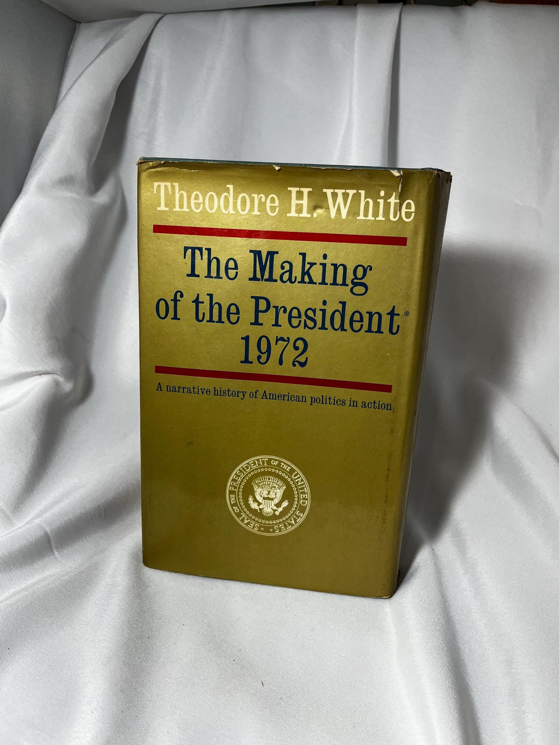 Vintage The Making of the President 1972 Hardcover Book First Edition Nixon Politics Election