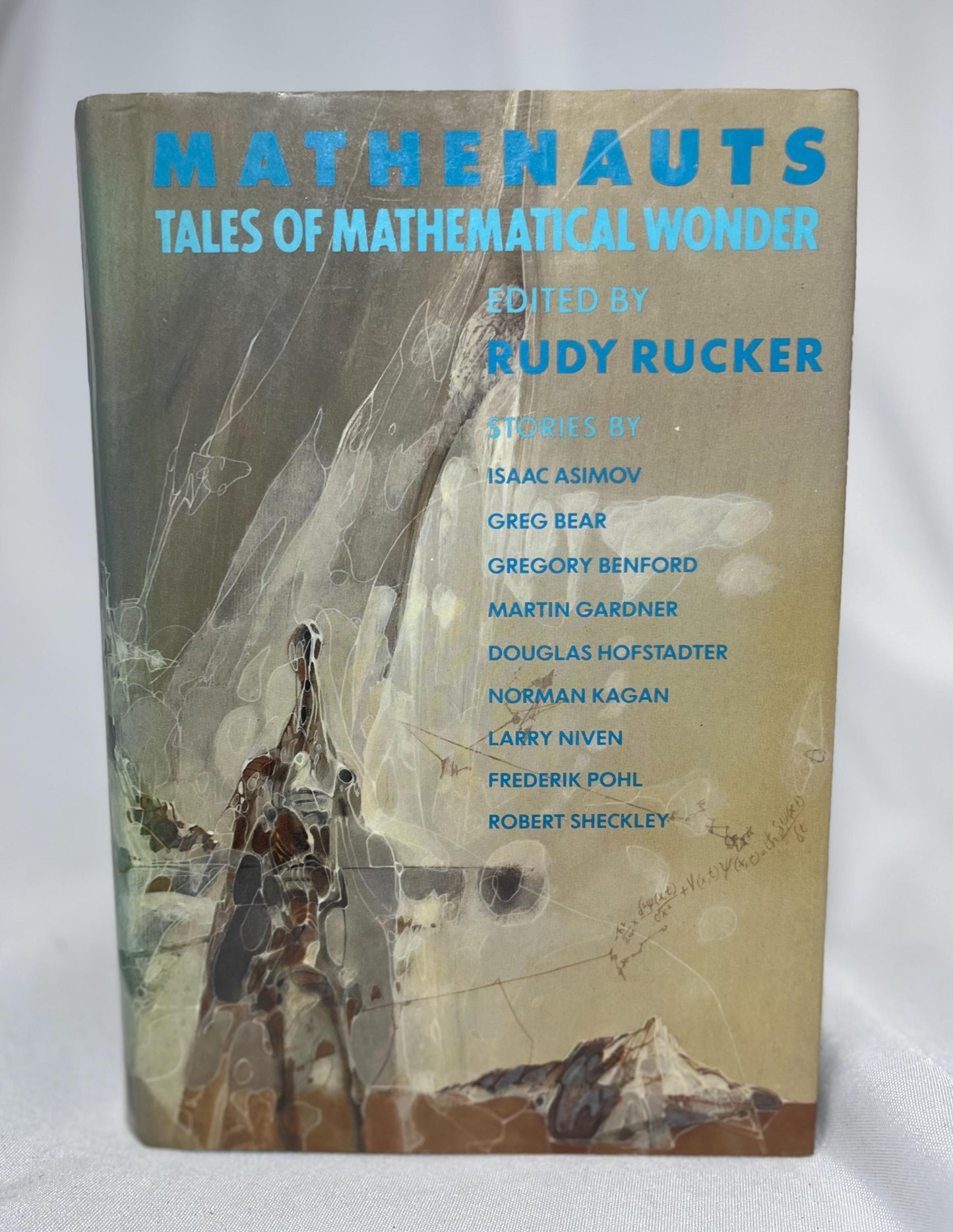 Mathenauts Short Story Collection Hardcover 1987, Isaac Asimov Greg Bear Douglas Hofstadter Science Fiction