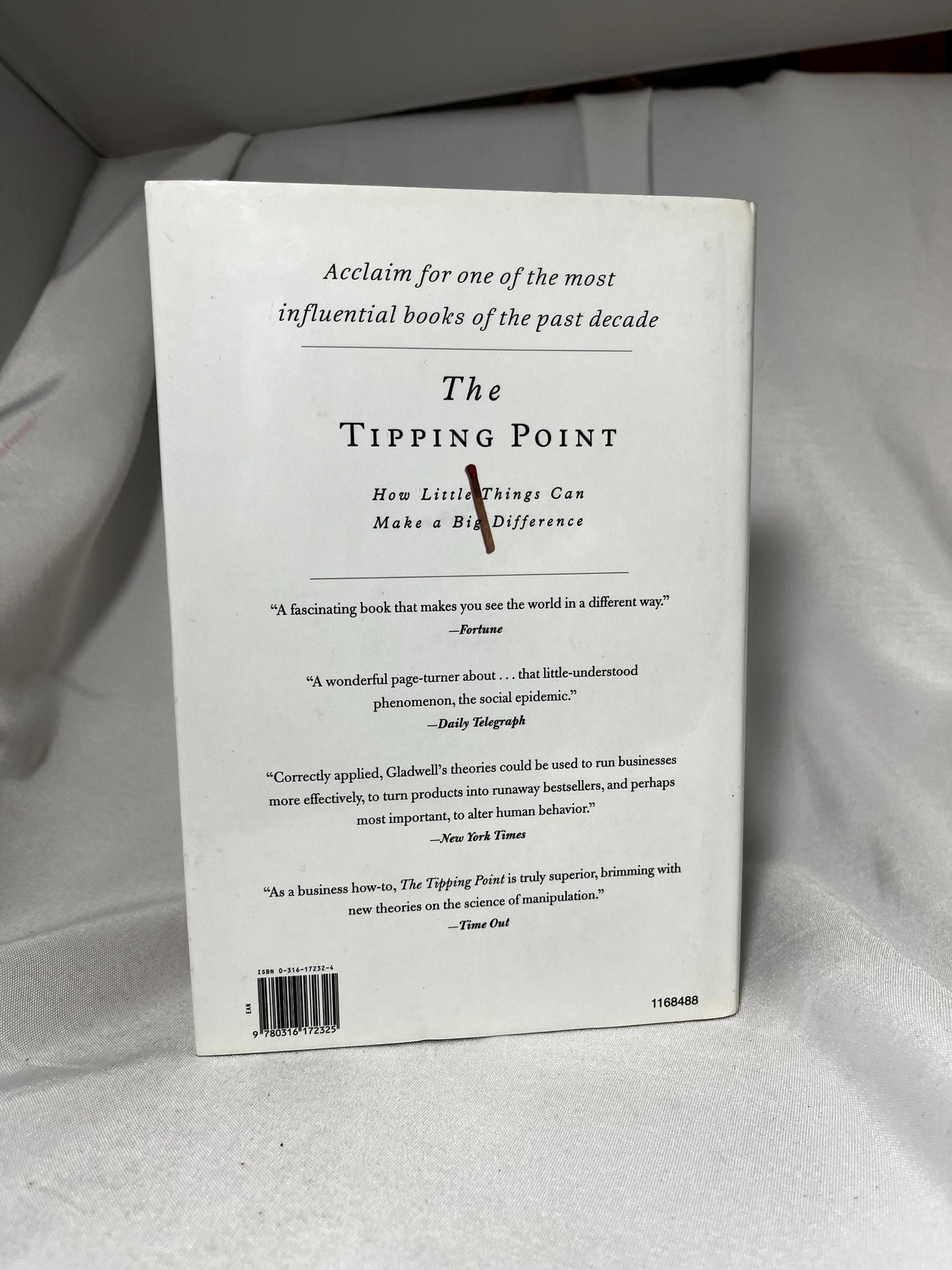 Blink Hardcover Book Malcolm Gladwell - First Edition 2005, Philosophy Reading Gift