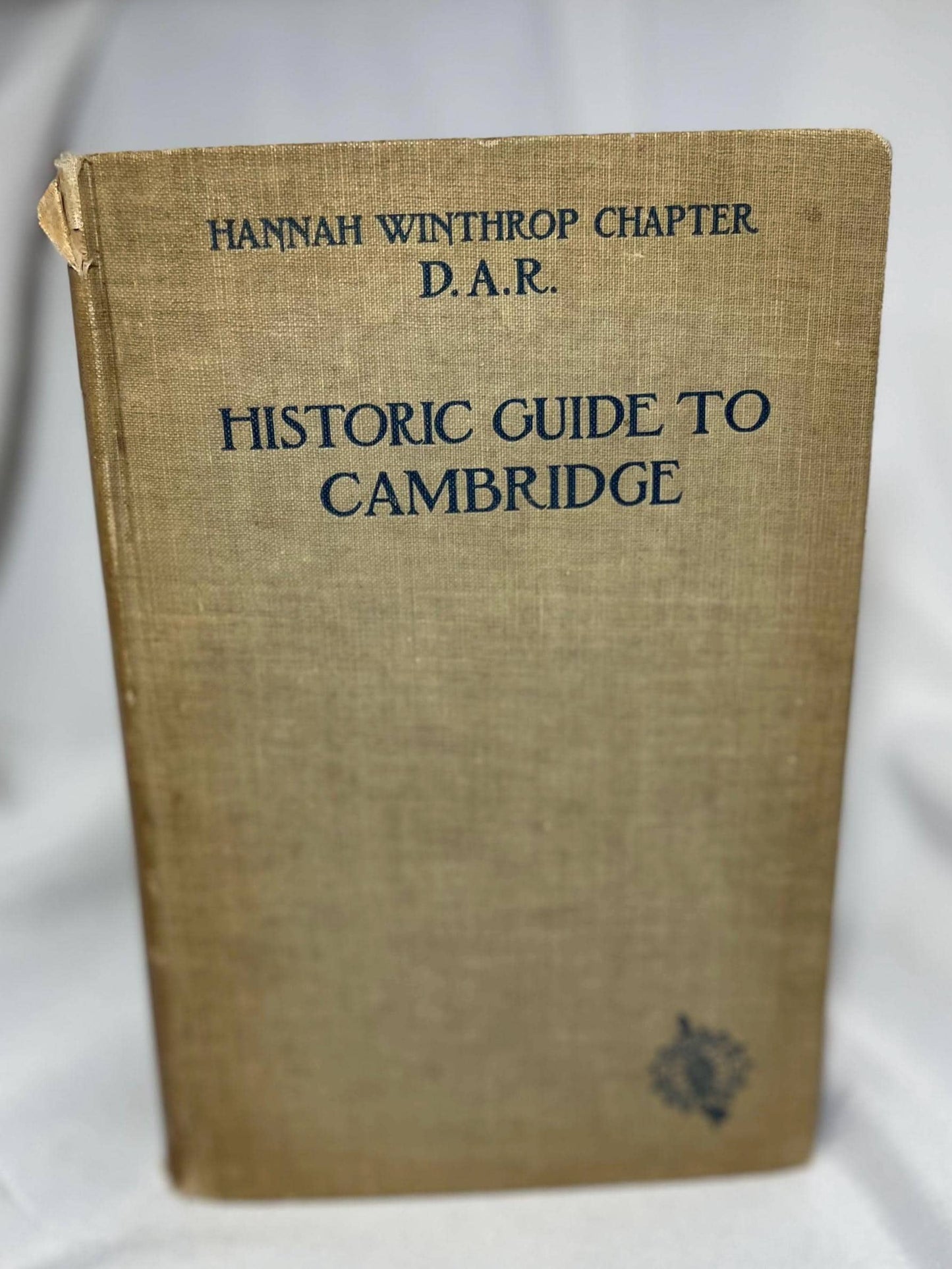 Antique Historic Guide to Cambridge Hardcover 1907, Daughters of the American Revolution