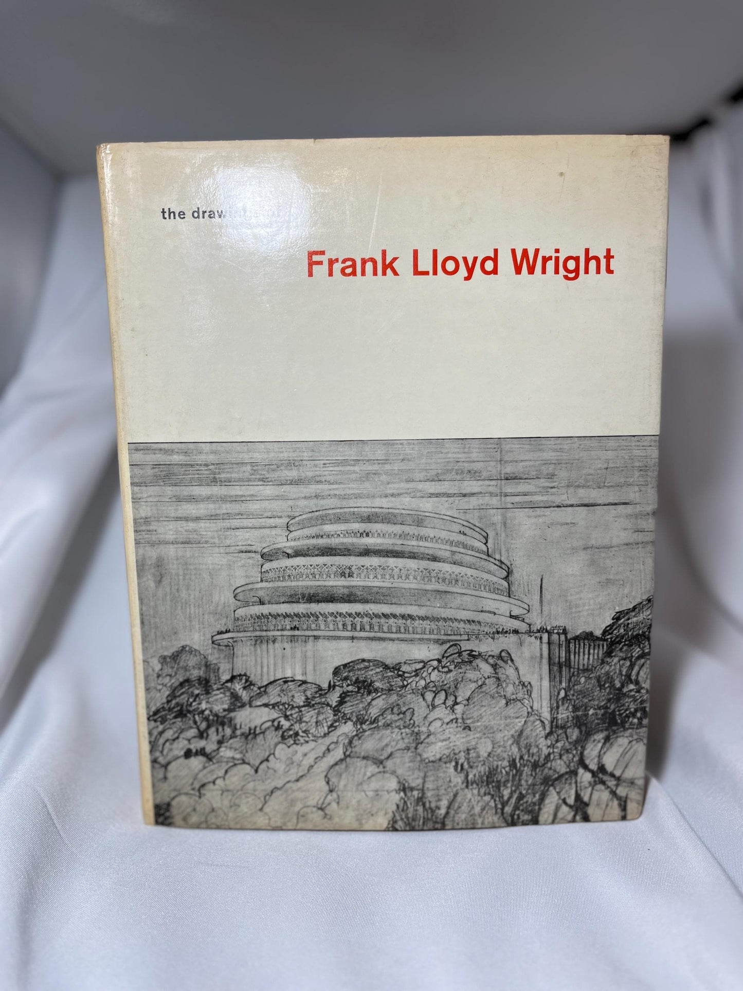 Vintage Frank Lloyd Wright Drawings Book 1962 Hardcover, Architectural Collection, Architecture Lover Gift, Rare Edition