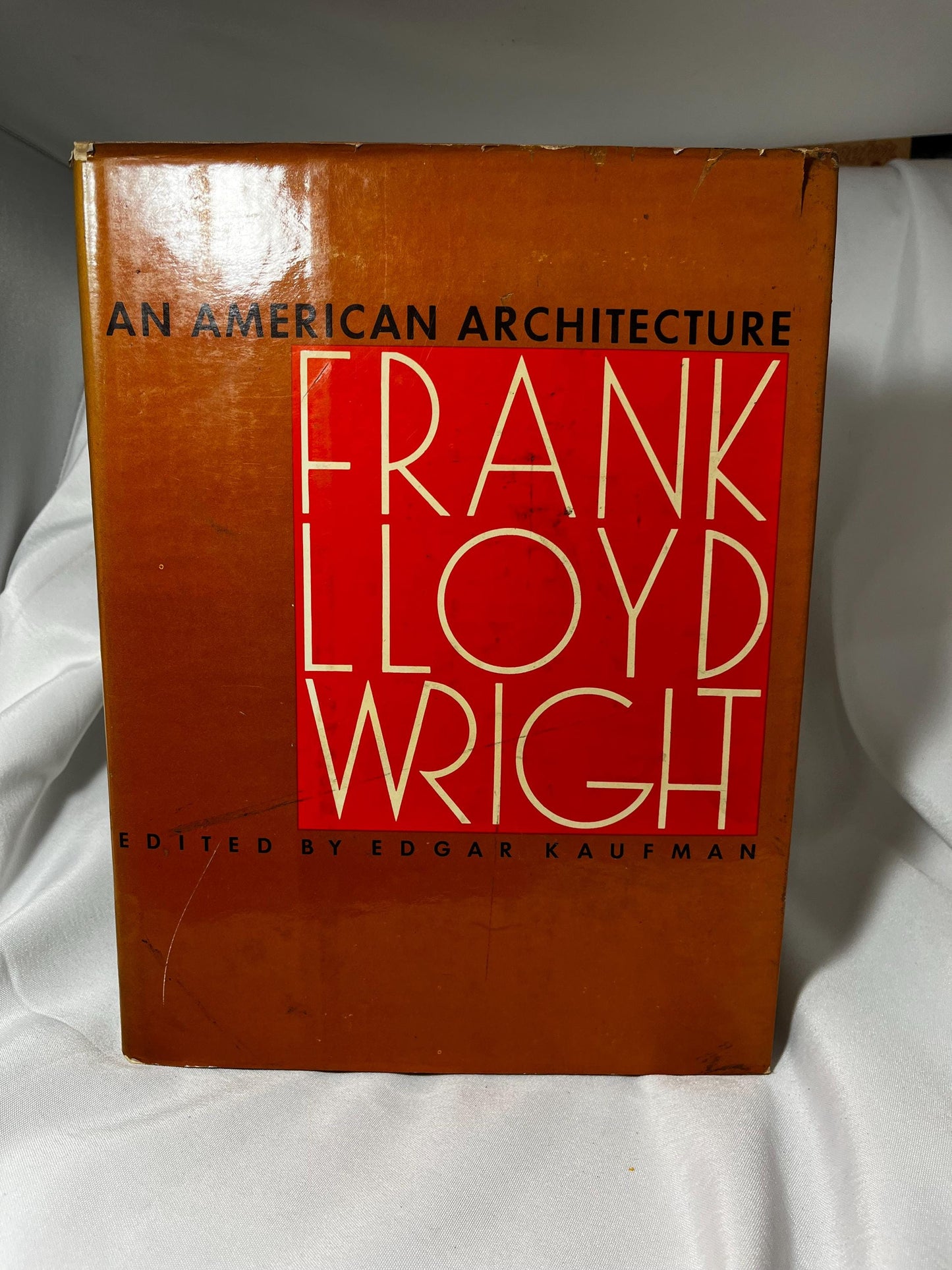 Vintage American Architecture Book by Frank Lloyd Wright 1955 First Edition, Art and Architecture Reference, Mid Century Design
